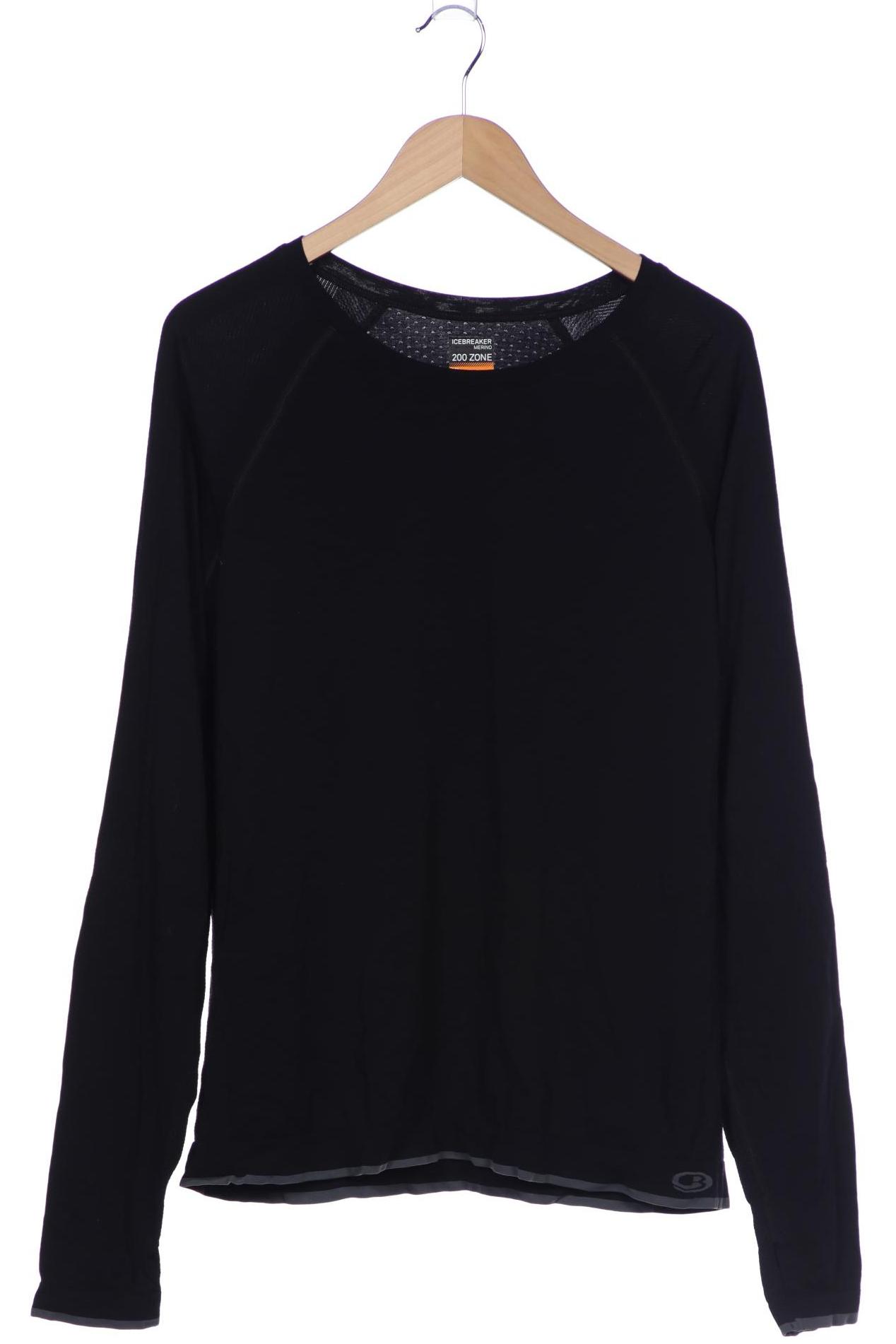 

Icebreaker Damen Langarmshirt, schwarz, Gr. 44