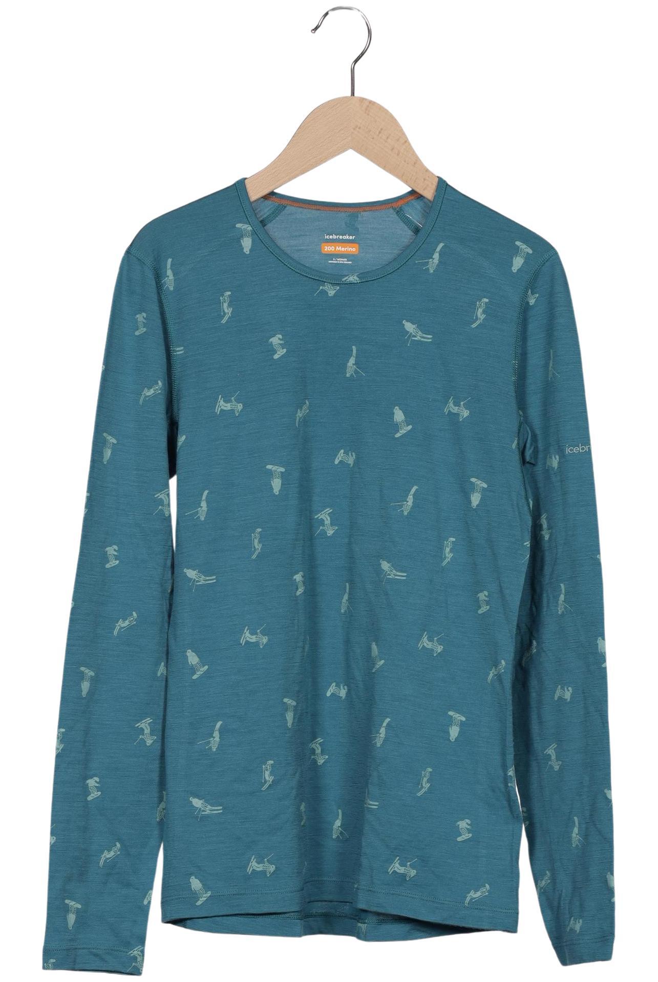 

Icebreaker Damen Langarmshirt, türkis, Gr. 36