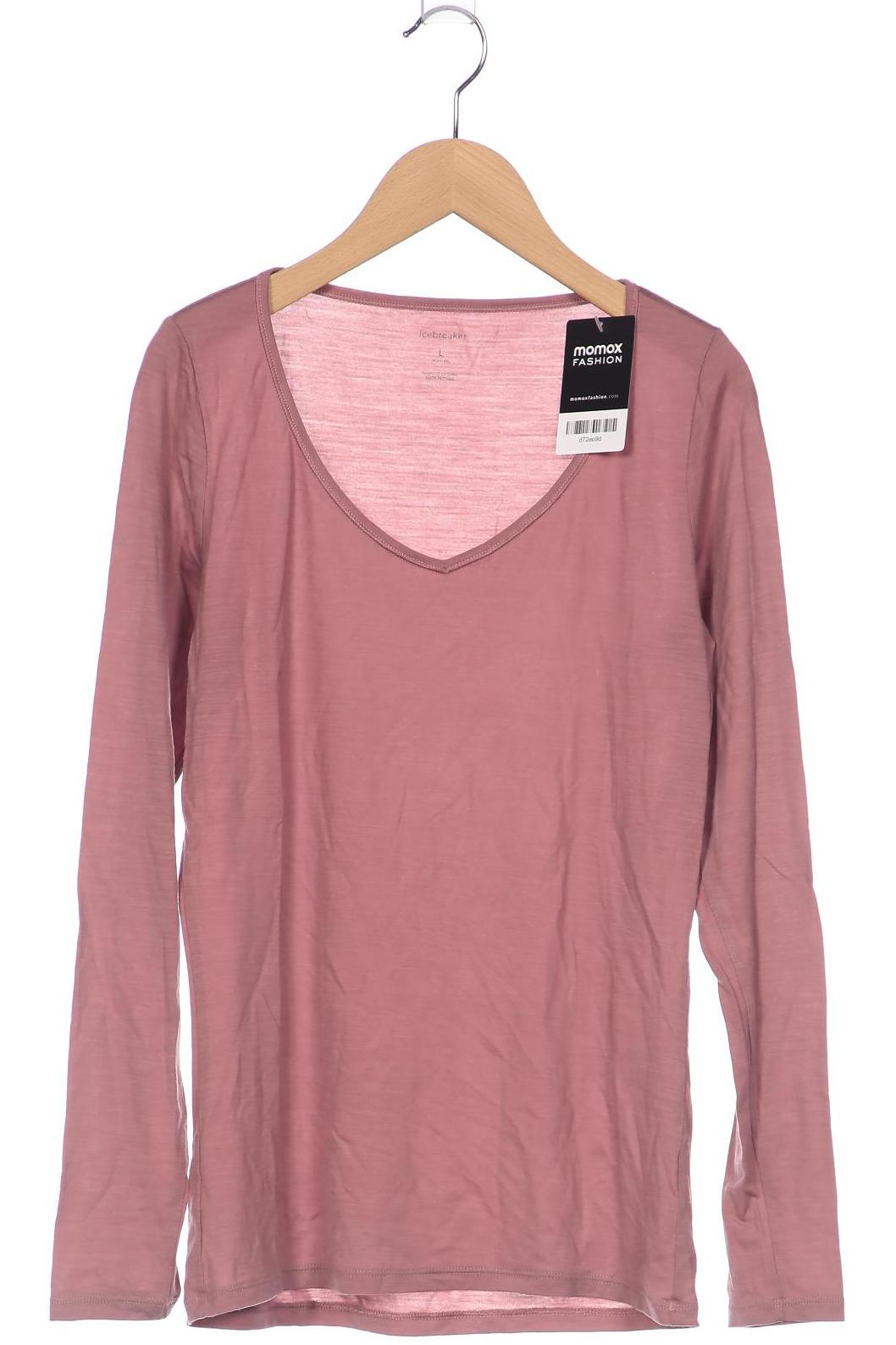 

Icebreaker Damen Langarmshirt, pink, Gr. 42