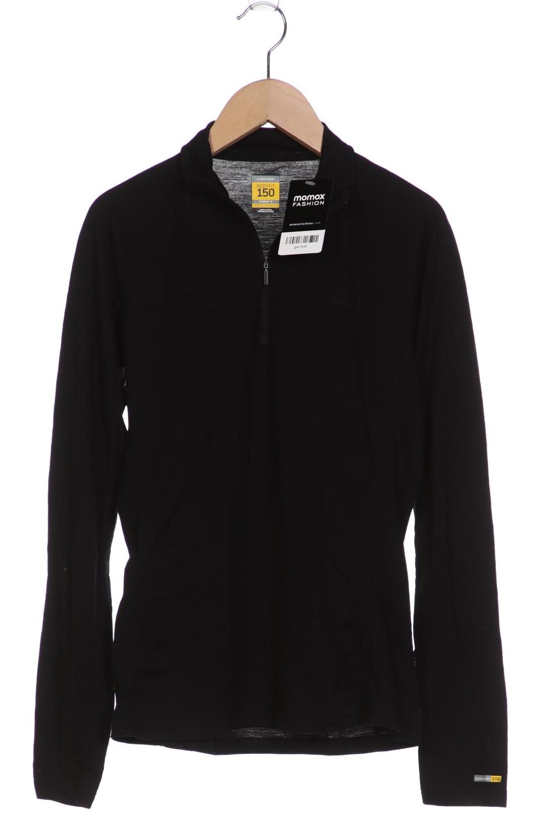 

Icebreaker Damen Langarmshirt, schwarz