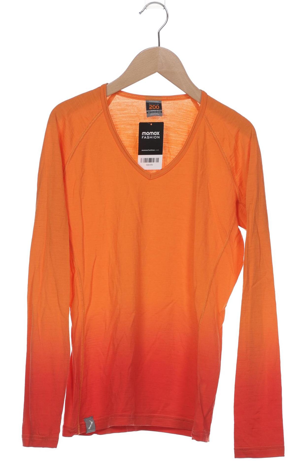 

Icebreaker Damen Langarmshirt, orange, Gr. 36