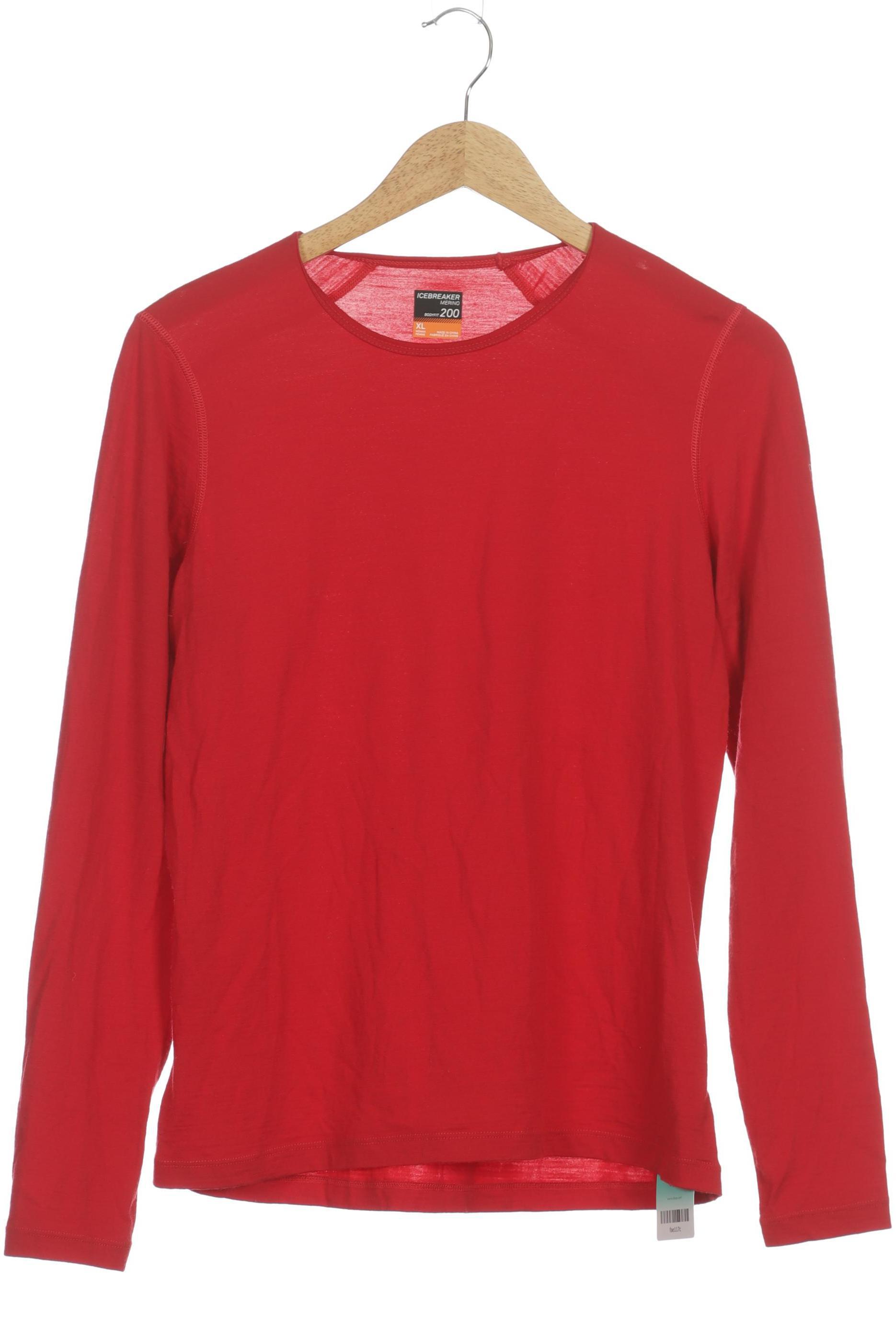 

Icebreaker Damen Langarmshirt, rot, Gr.