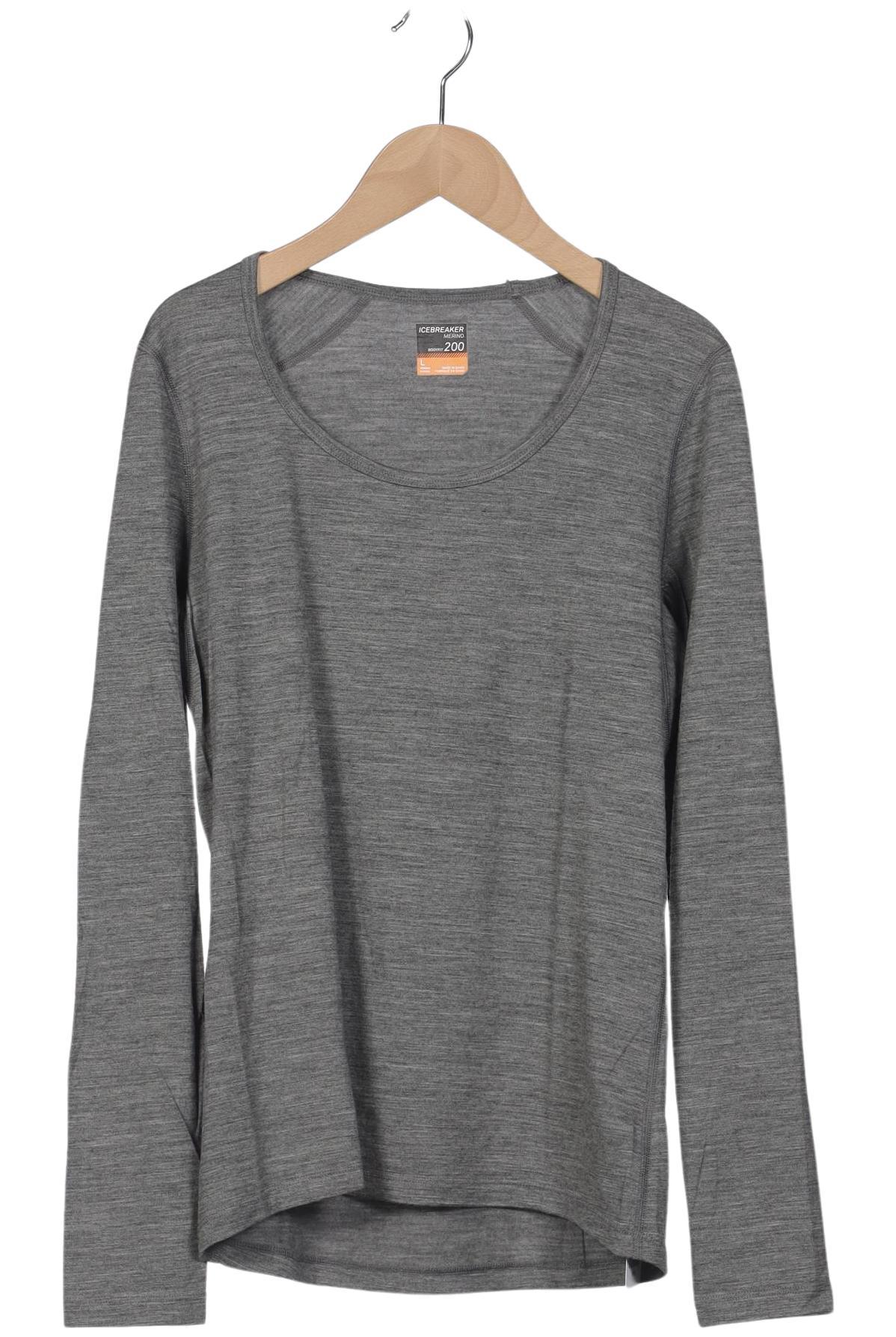 

Icebreaker Damen Langarmshirt, grau, Gr. 42