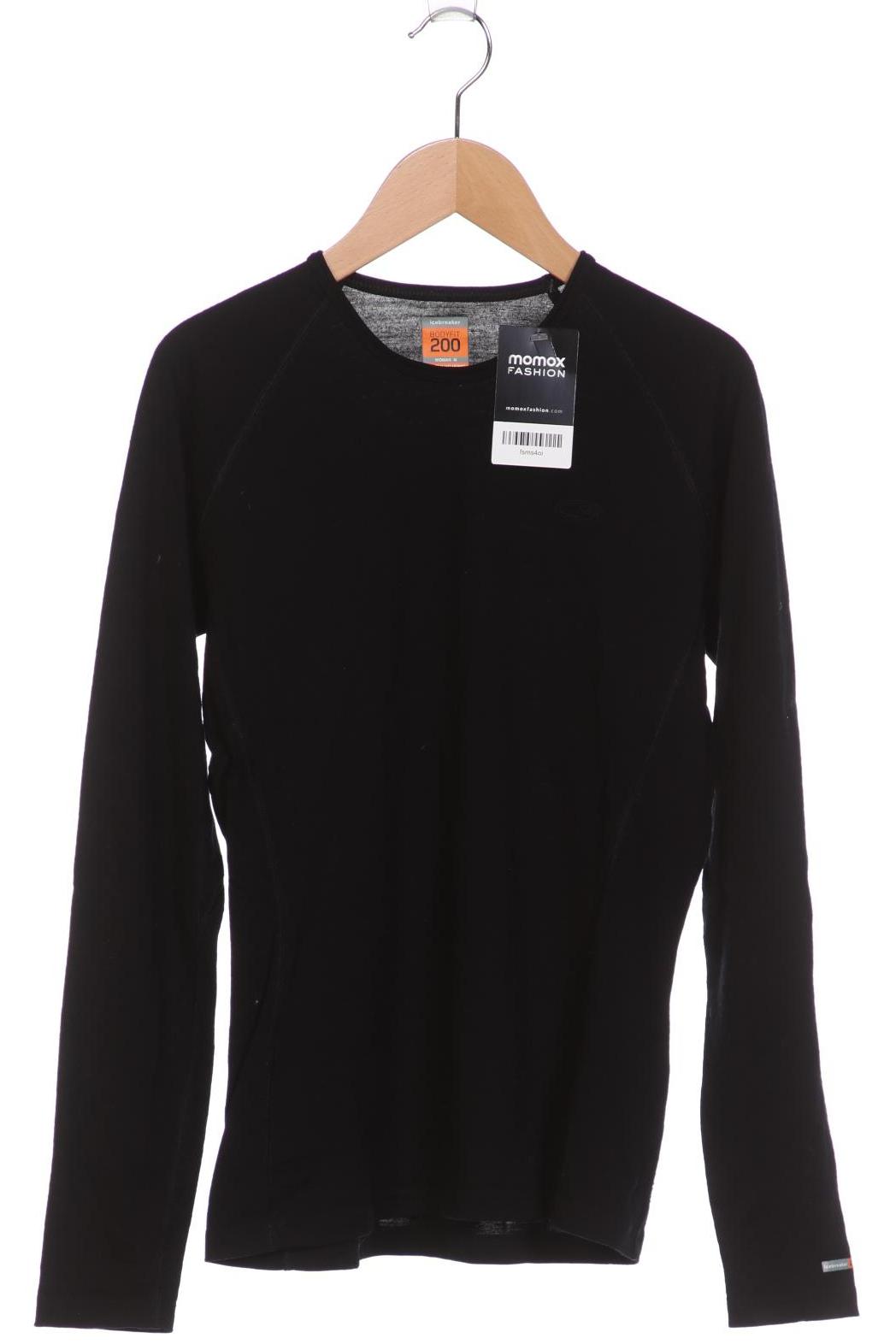 

Icebreaker Damen Langarmshirt, schwarz
