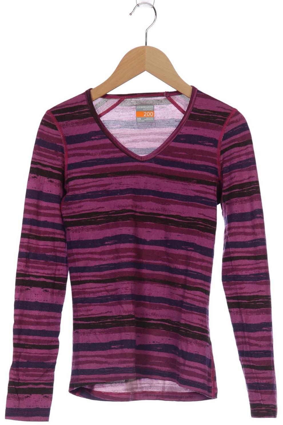 

Icebreaker Damen Langarmshirt, pink, Gr. 34