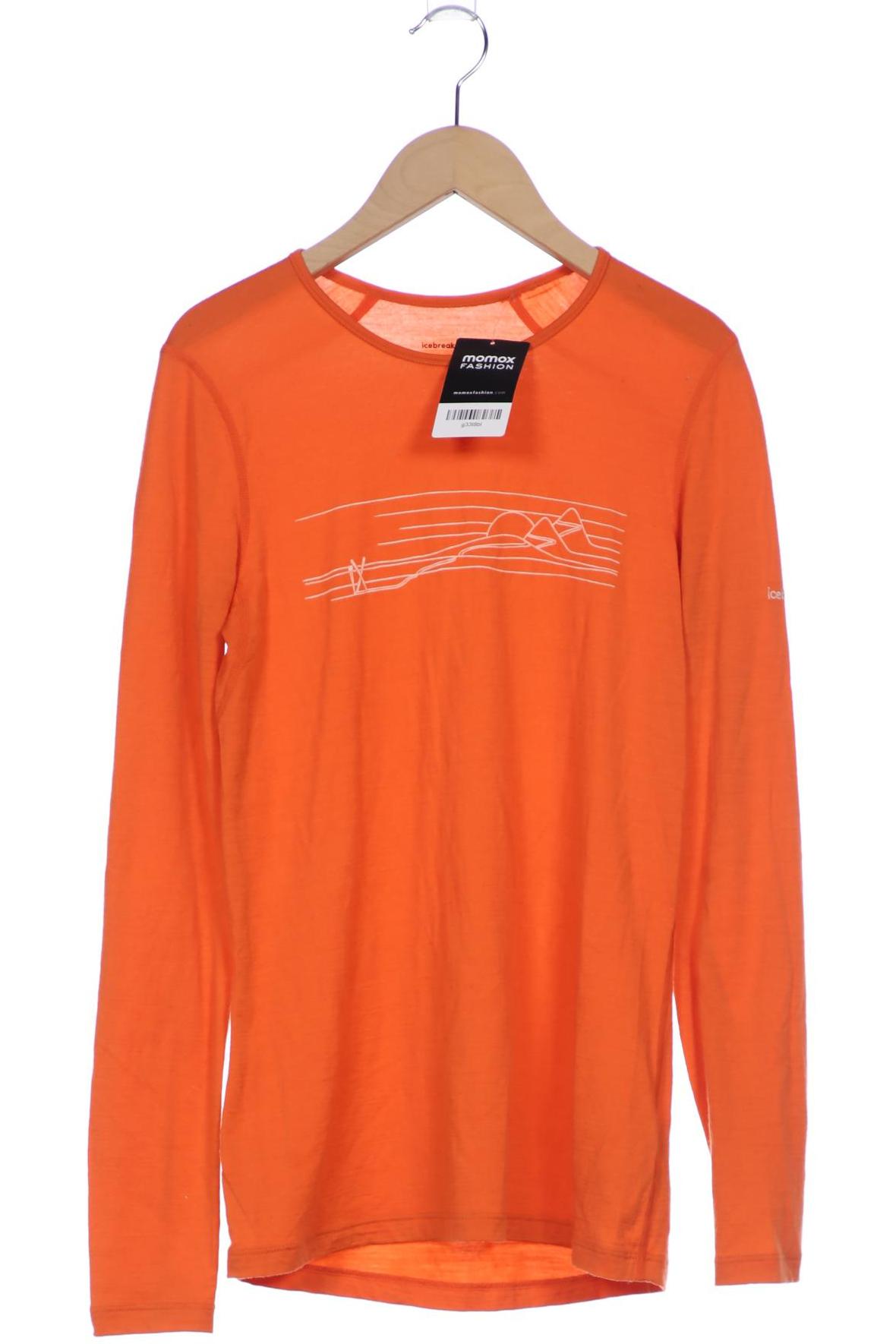

Icebreaker Damen Langarmshirt, orange, Gr. 36