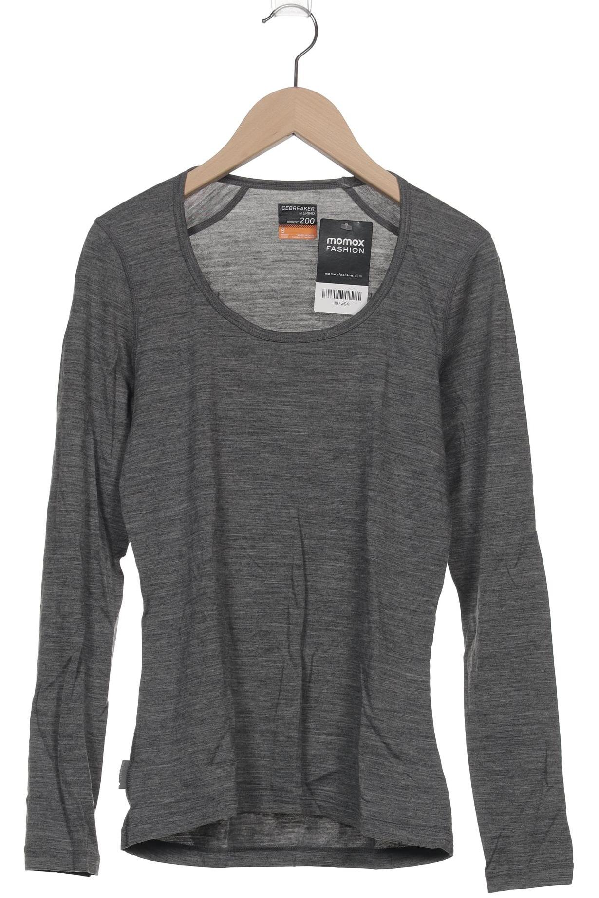 

Icebreaker Damen Langarmshirt, grau, Gr. 36