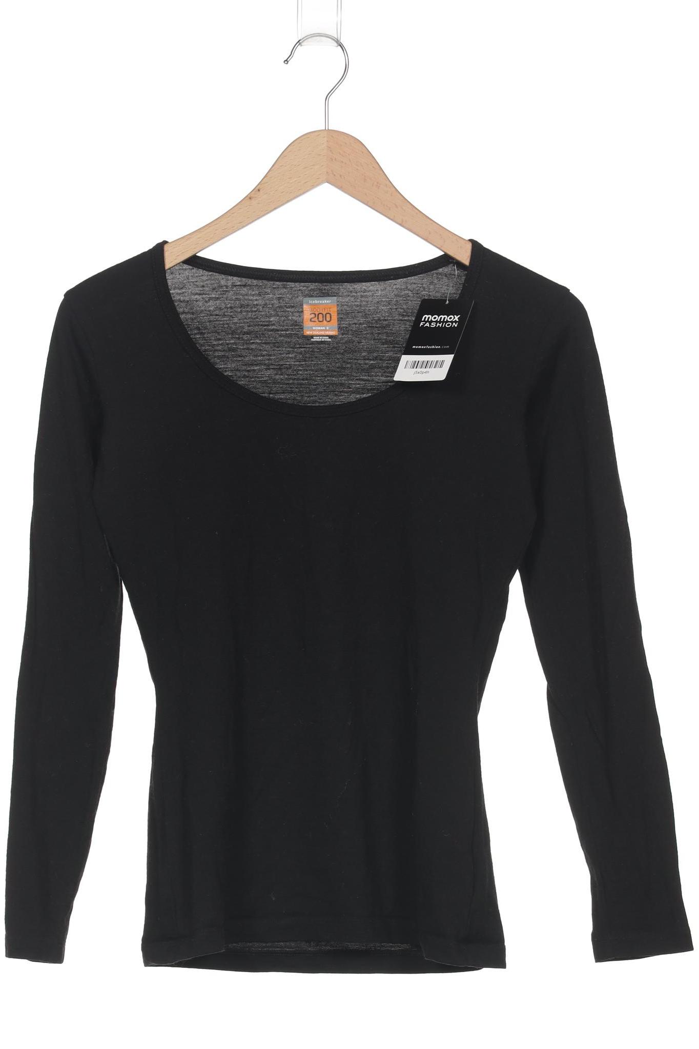 

Icebreaker Damen Langarmshirt, schwarz, Gr. 36