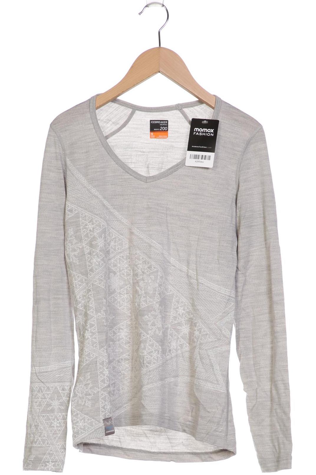 

Icebreaker Damen Langarmshirt, grau, Gr. 36