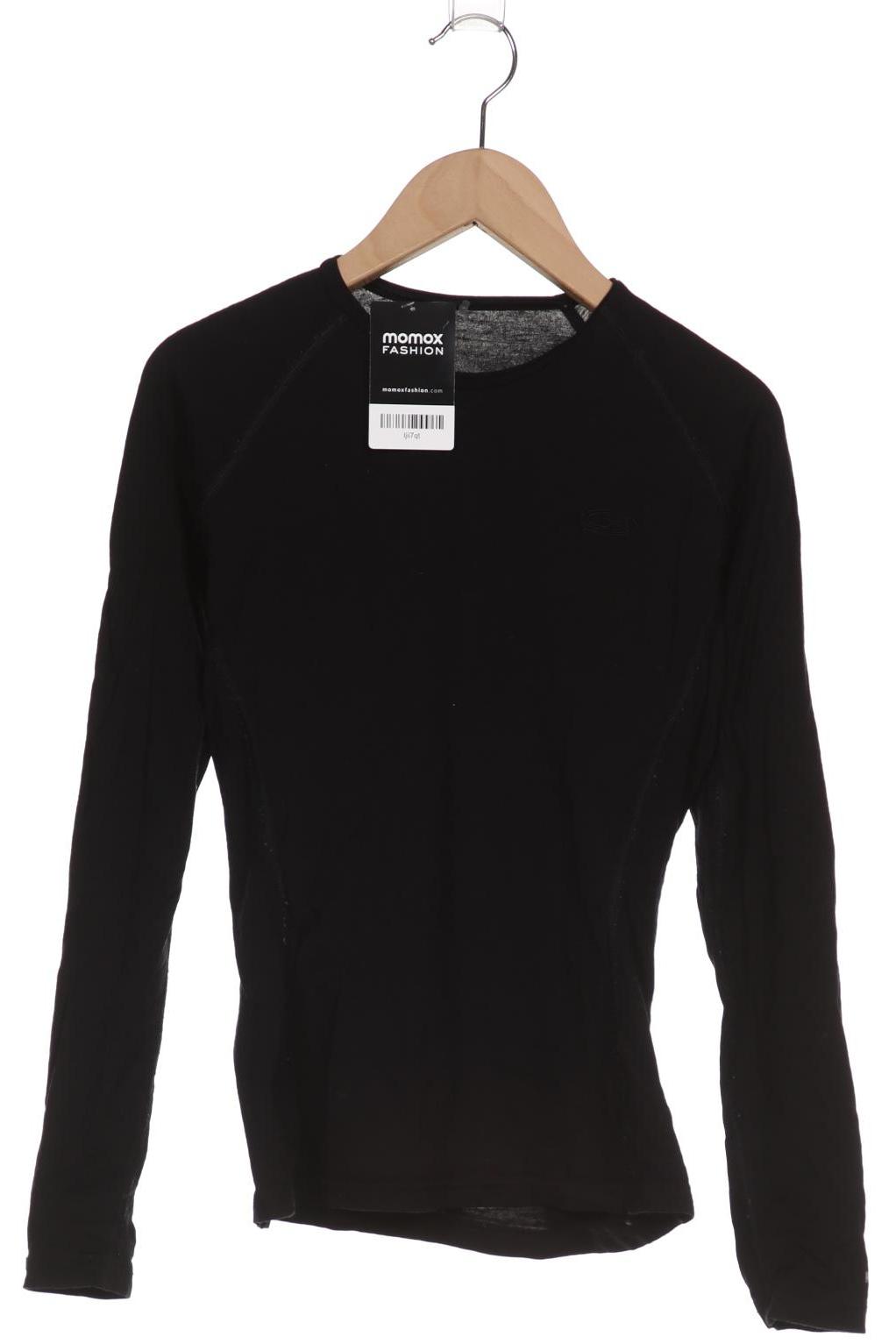 

Icebreaker Damen Langarmshirt, schwarz