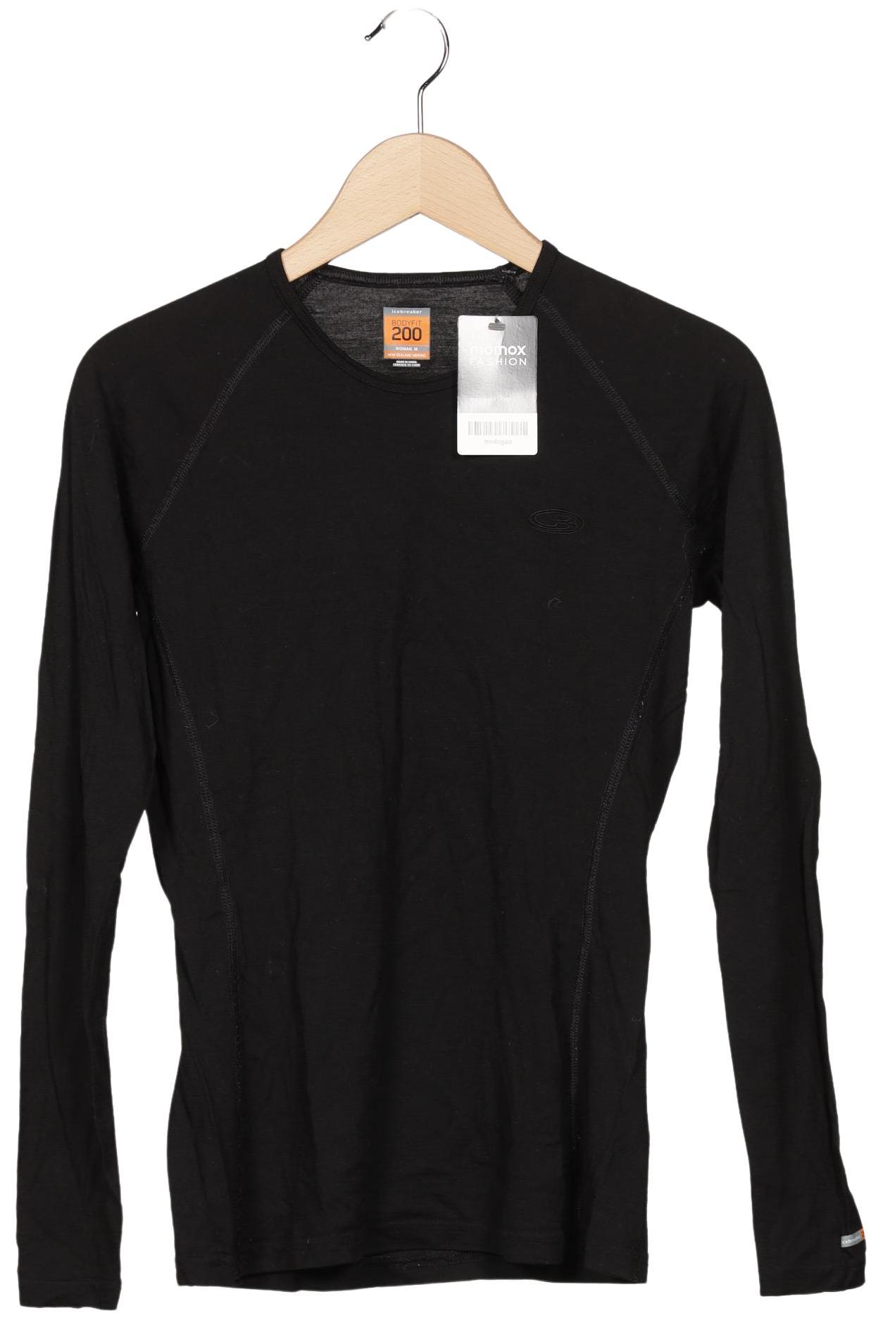 

Icebreaker Damen Langarmshirt, schwarz, Gr. 38