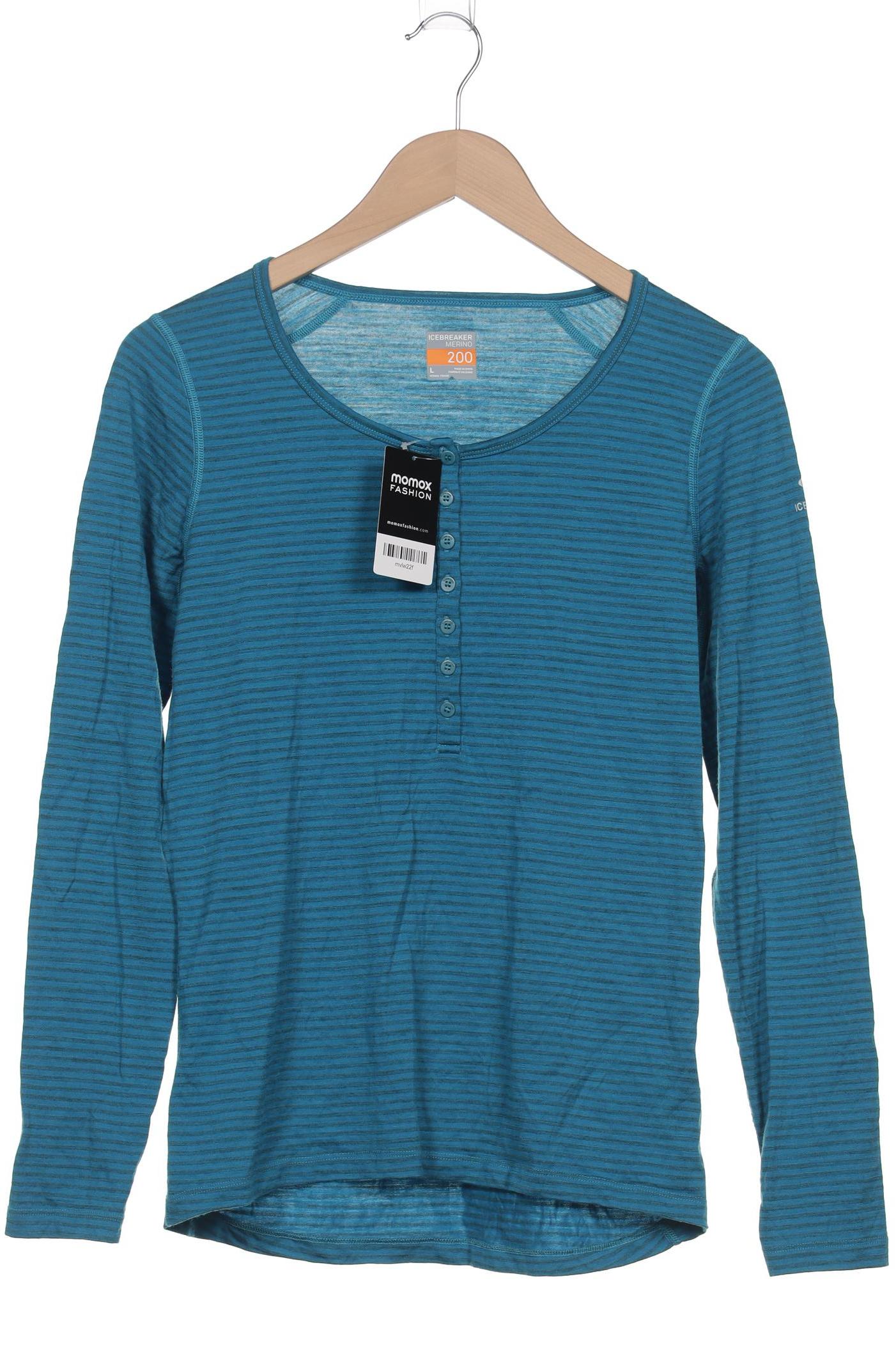 

Icebreaker Damen Langarmshirt, blau, Gr. 42