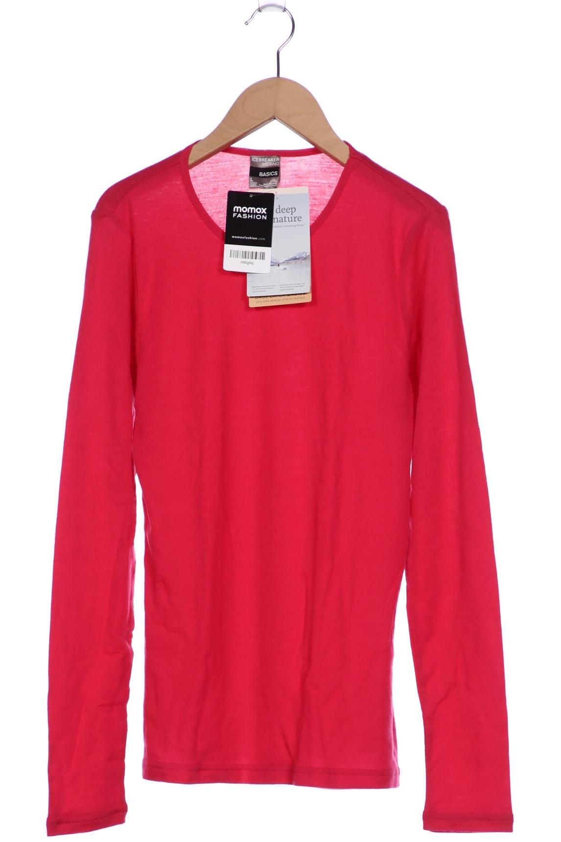 

Icebreaker Damen Langarmshirt, pink, Gr. 42