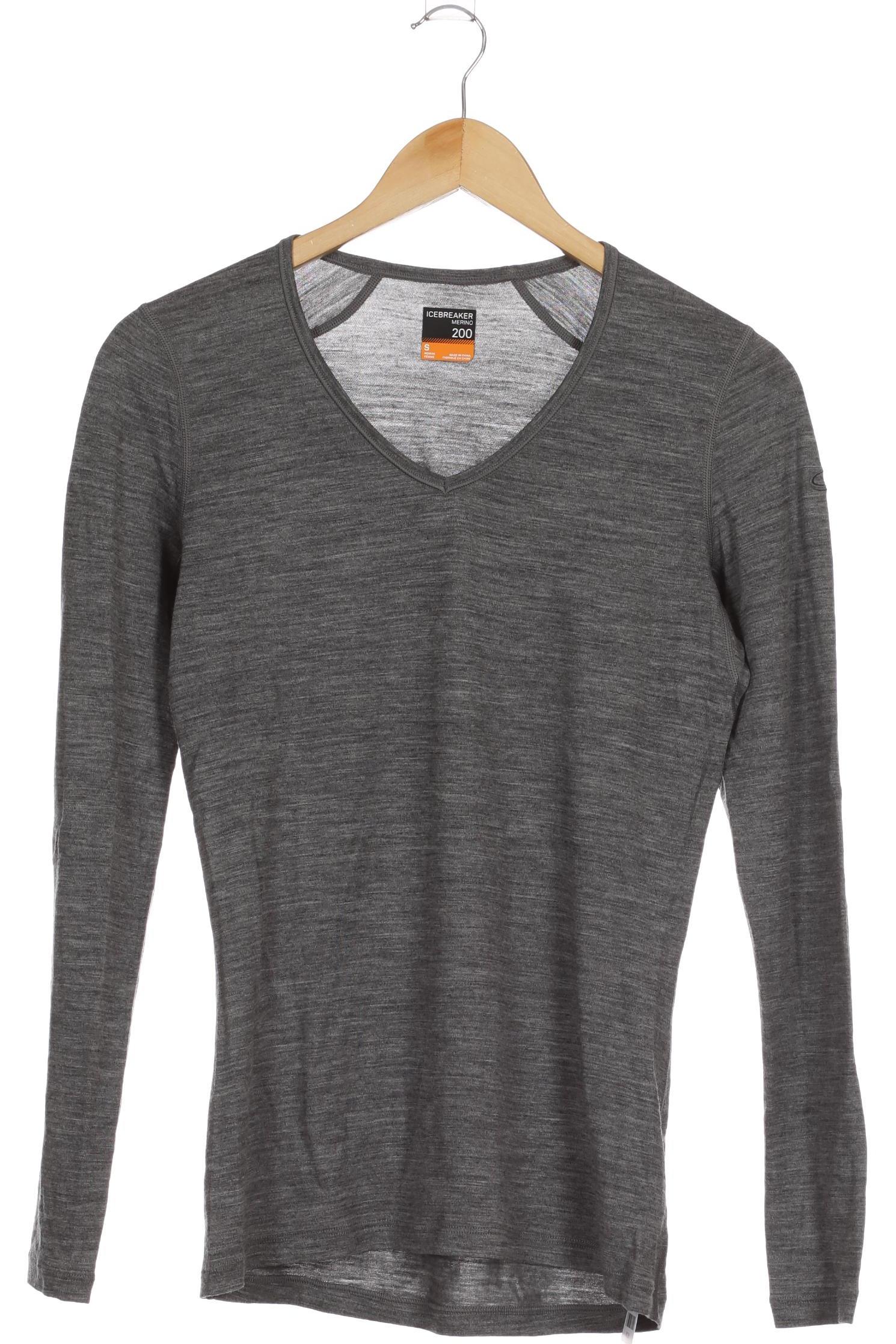 

Icebreaker Damen Langarmshirt, grau, Gr. 36
