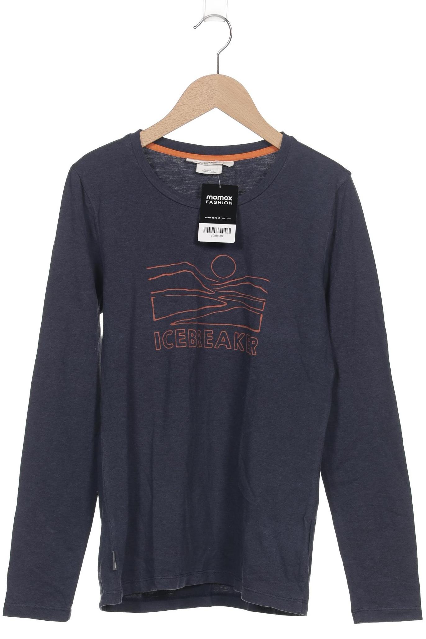 

Icebreaker Damen Langarmshirt, marineblau, Gr. 38