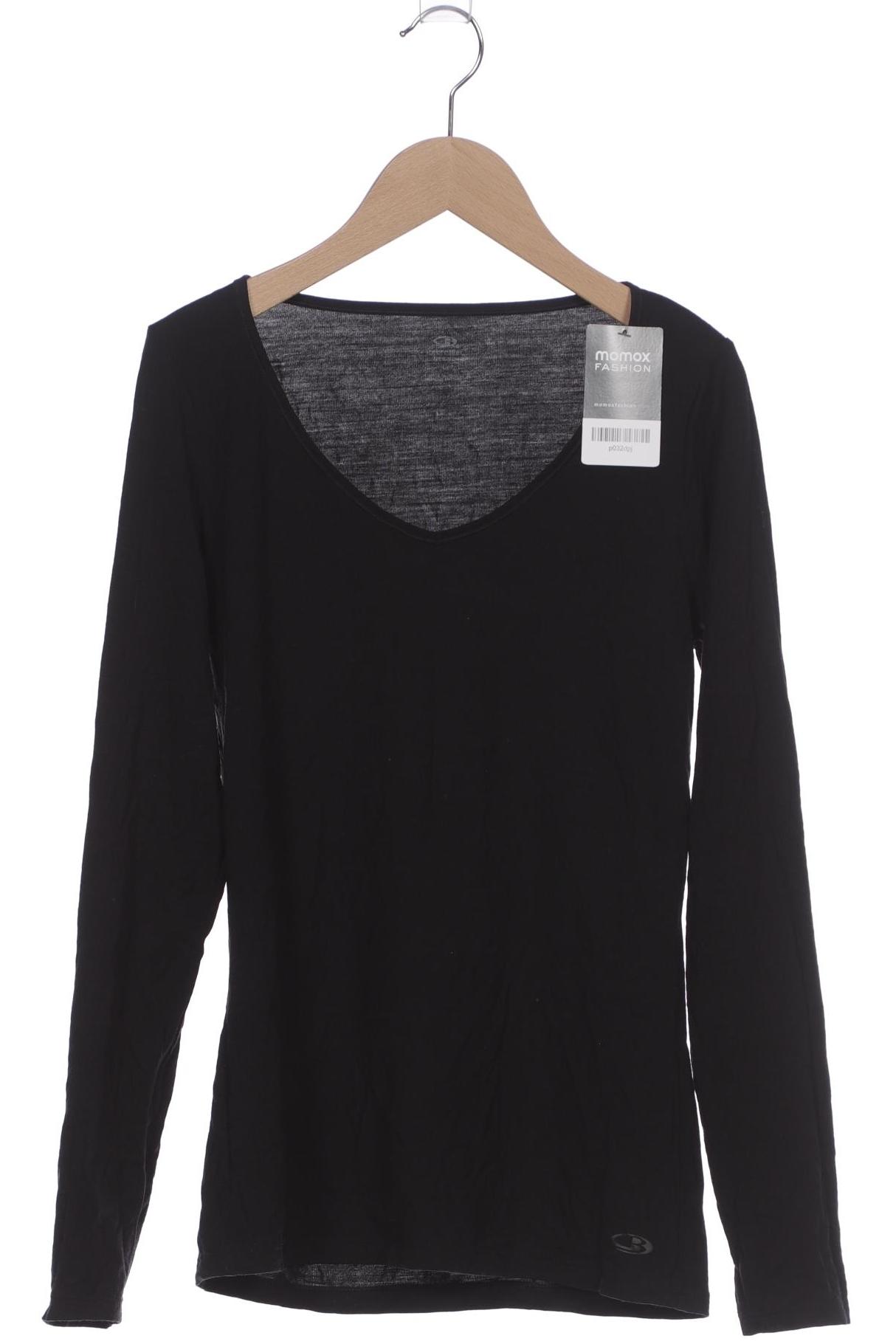 

Icebreaker Damen Langarmshirt, schwarz, Gr. 42