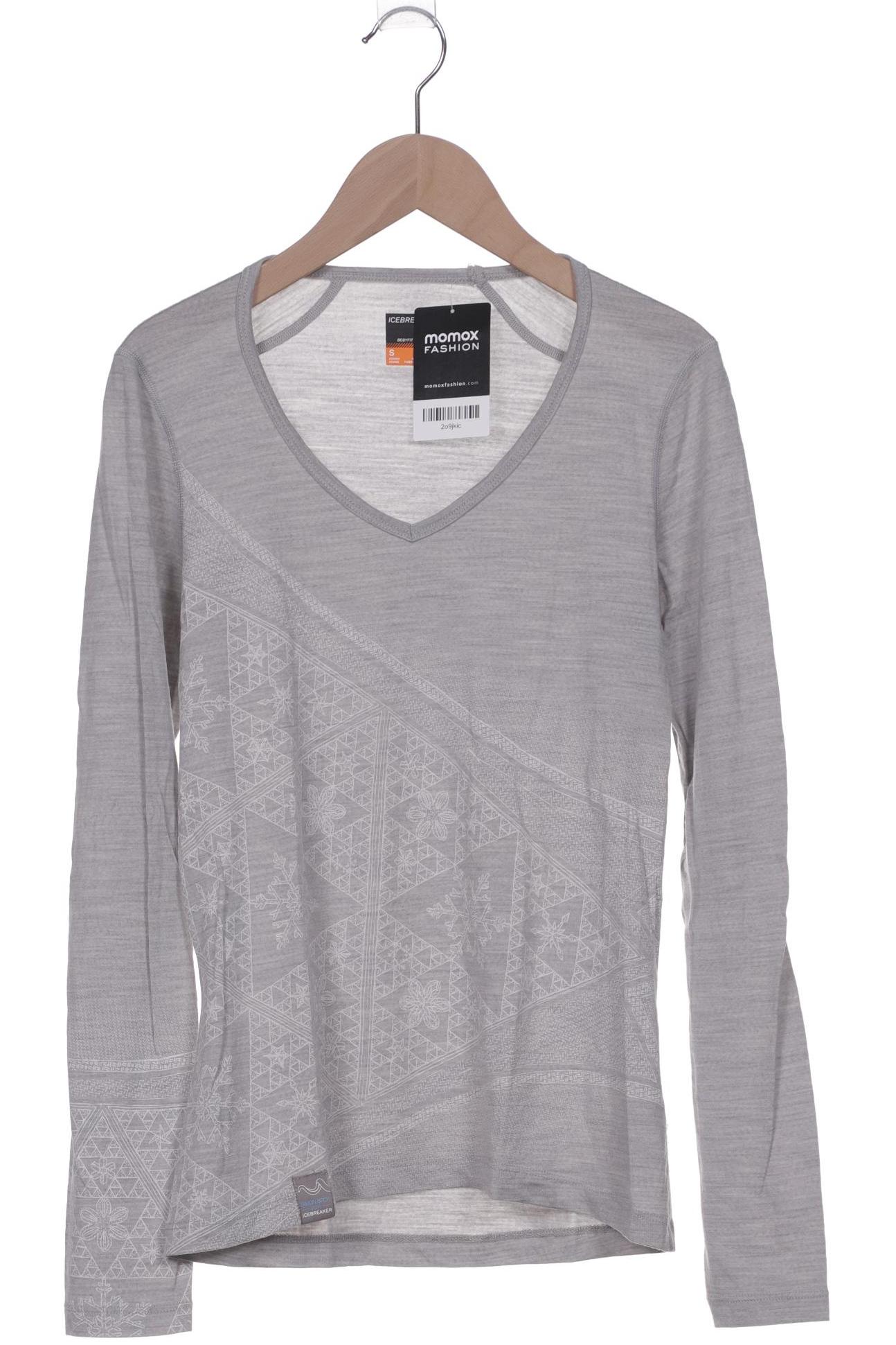 

Icebreaker Damen Langarmshirt, grau, Gr. 36