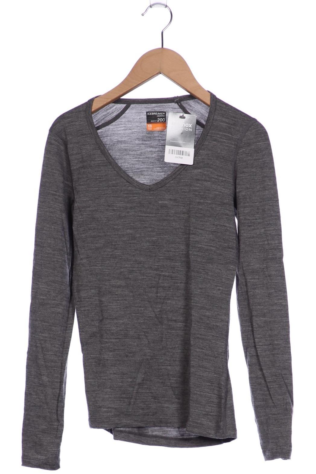 

Icebreaker Damen Langarmshirt, grau, Gr. 34