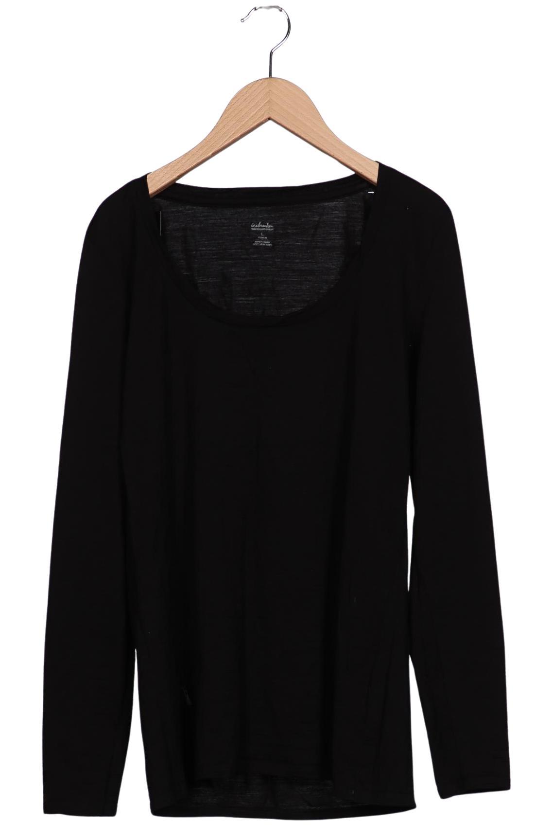 

Icebreaker Damen Langarmshirt, schwarz, Gr. 42