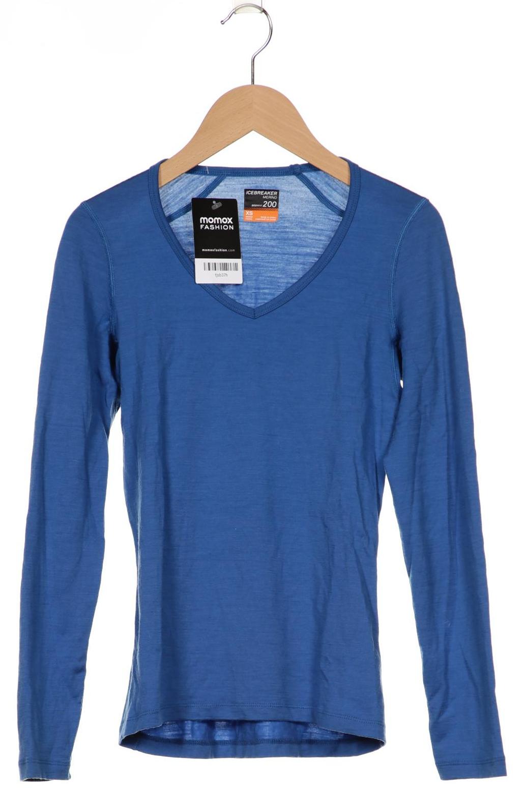 

Icebreaker Damen Langarmshirt, blau, Gr. 34