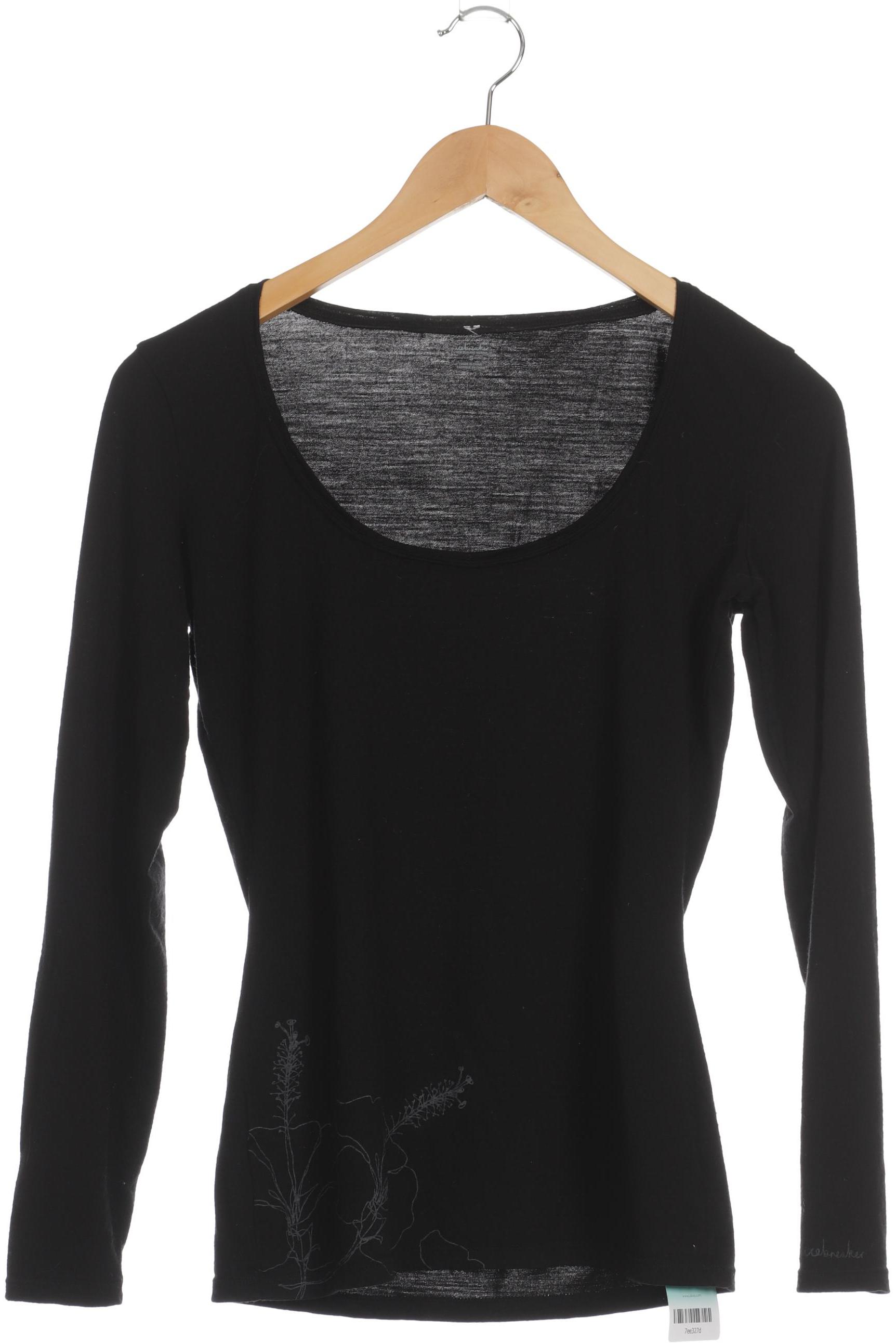 

Icebreaker Damen Langarmshirt, schwarz, Gr. 36