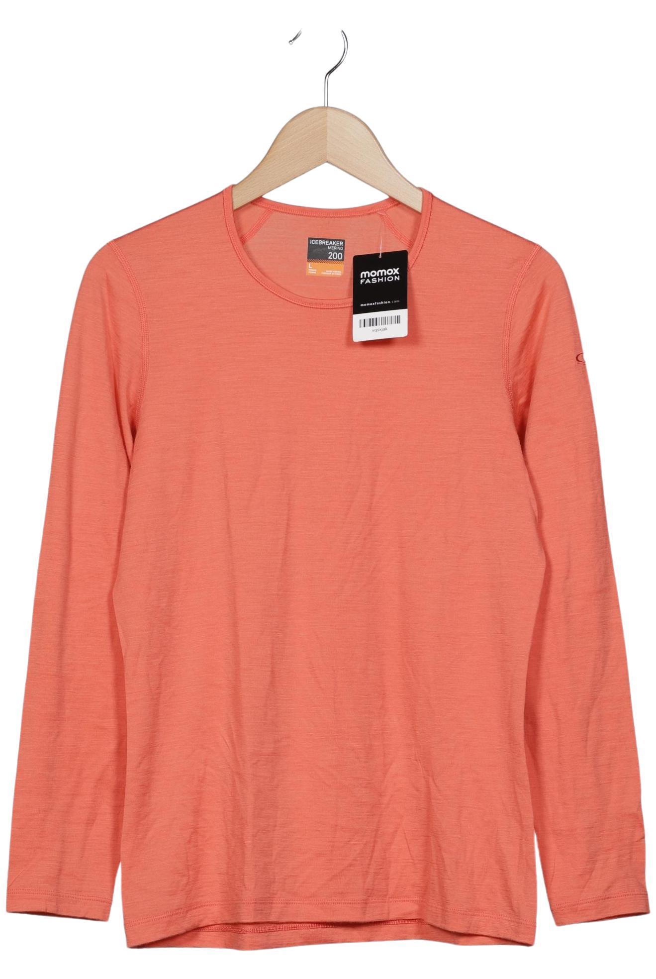 

Icebreaker Damen Langarmshirt, orange, Gr. 42