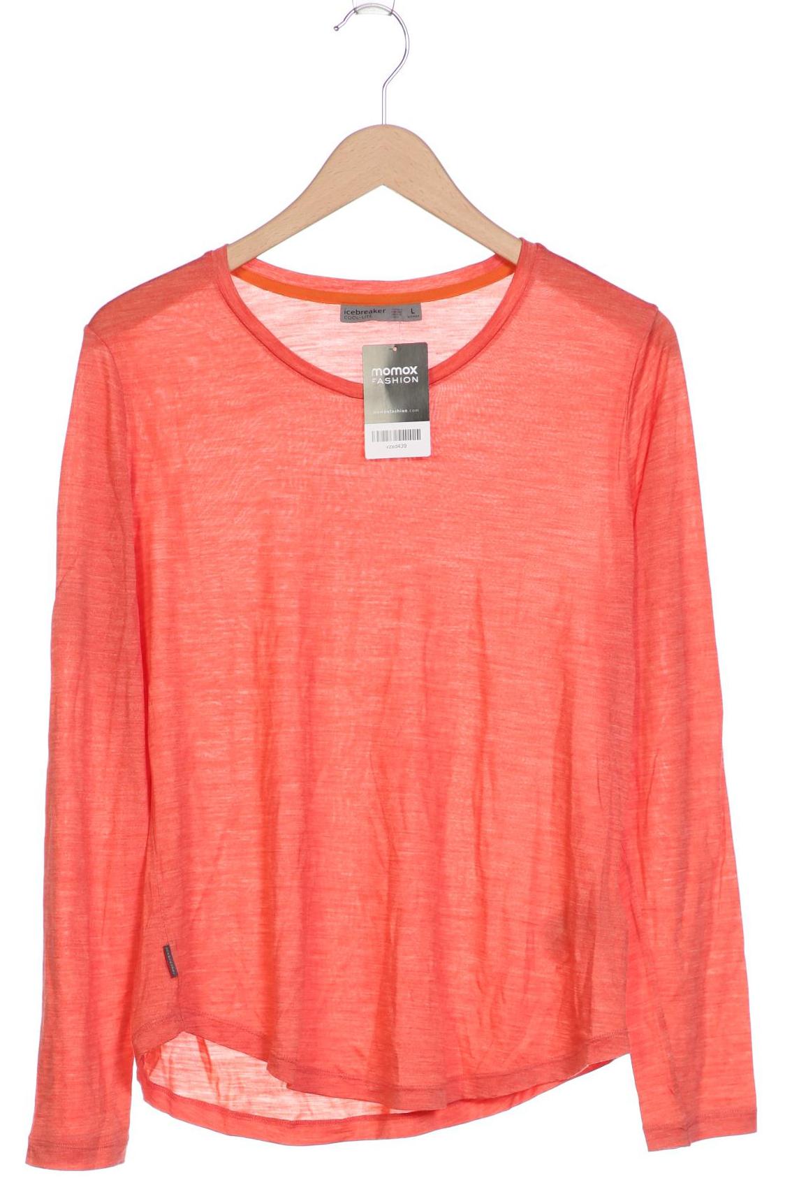 

Icebreaker Damen Langarmshirt, orange