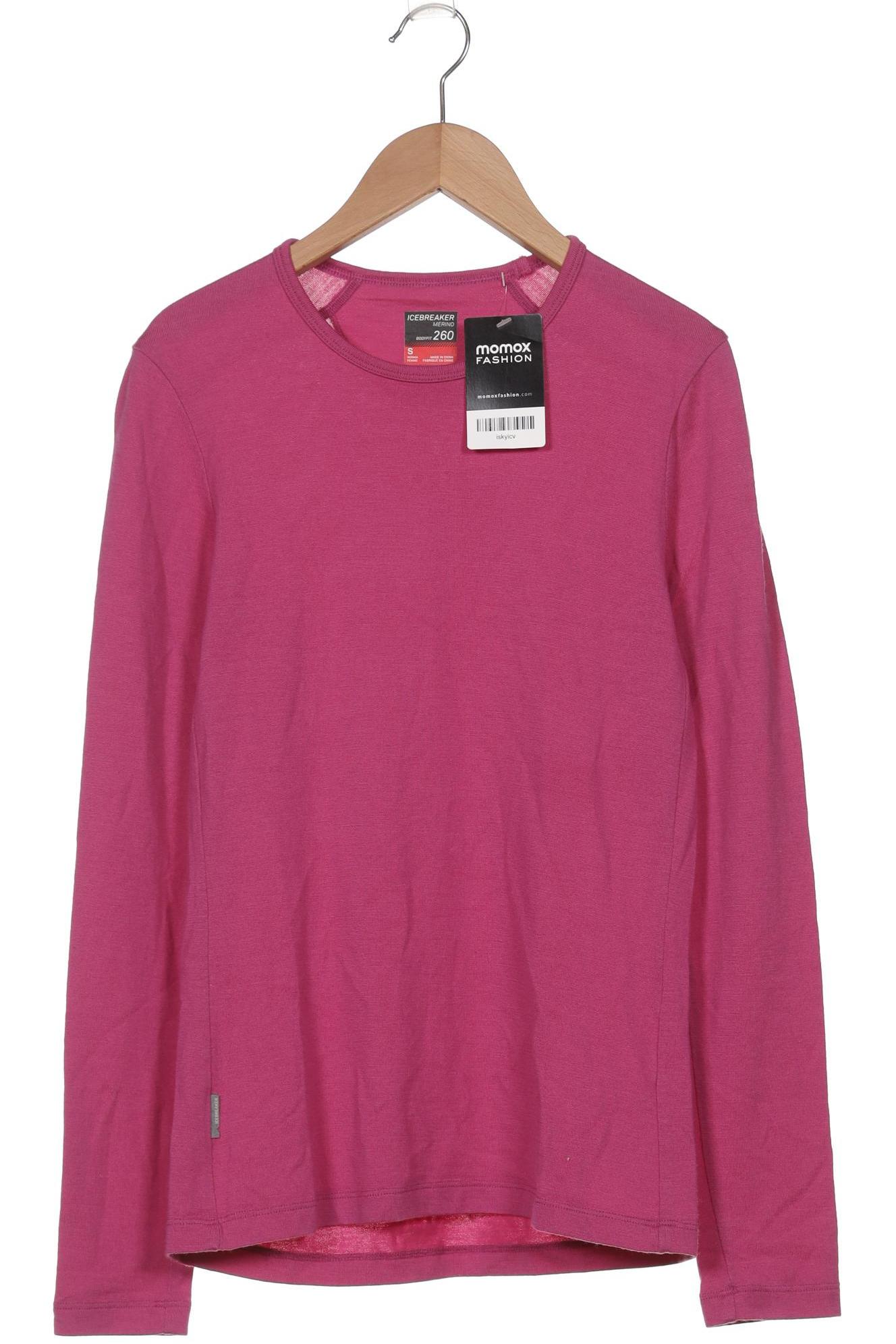 

Icebreaker Damen Langarmshirt, pink, Gr. 36