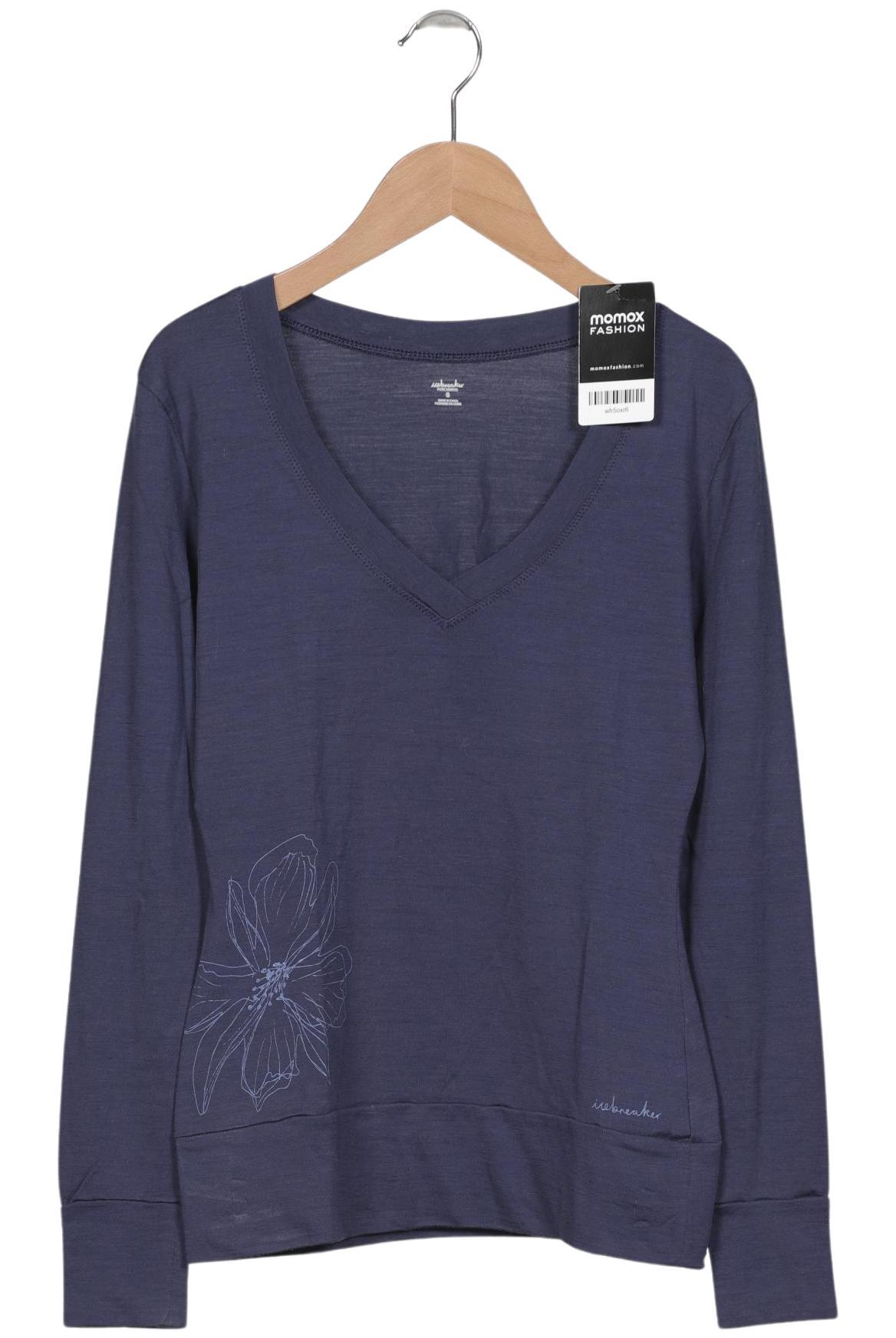 

Icebreaker Damen Langarmshirt, marineblau, Gr. 36