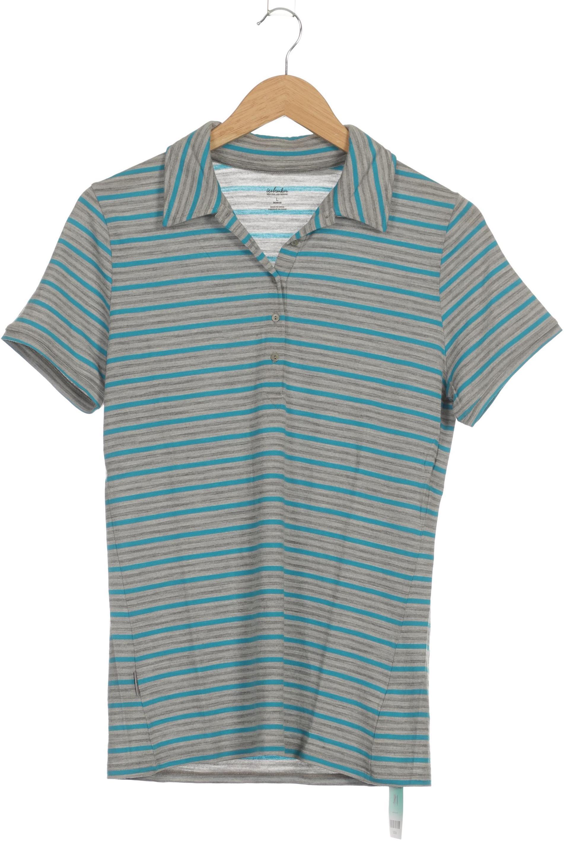 

Icebreaker Damen Poloshirt, grau, Gr.