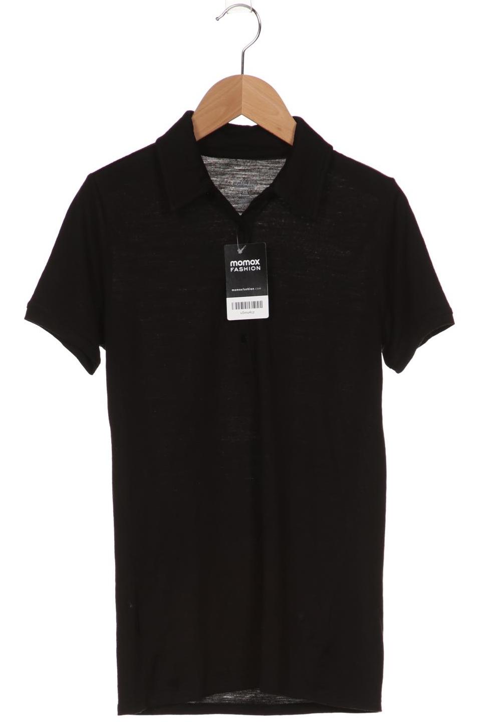 

Icebreaker Damen Poloshirt, schwarz