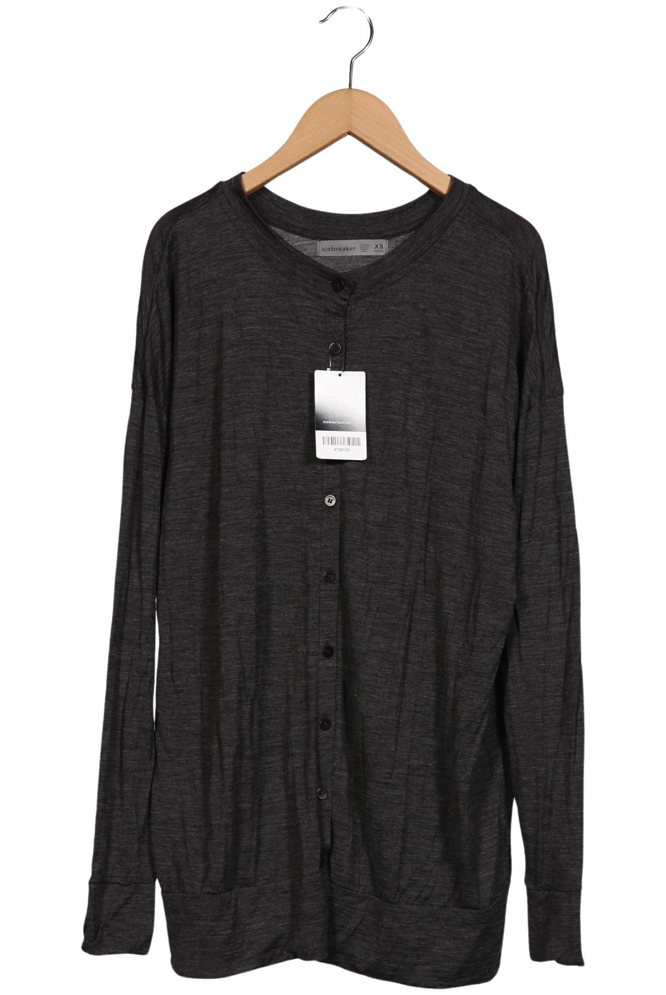 

Icebreaker Damen Strickjacke, grau, Gr. 34