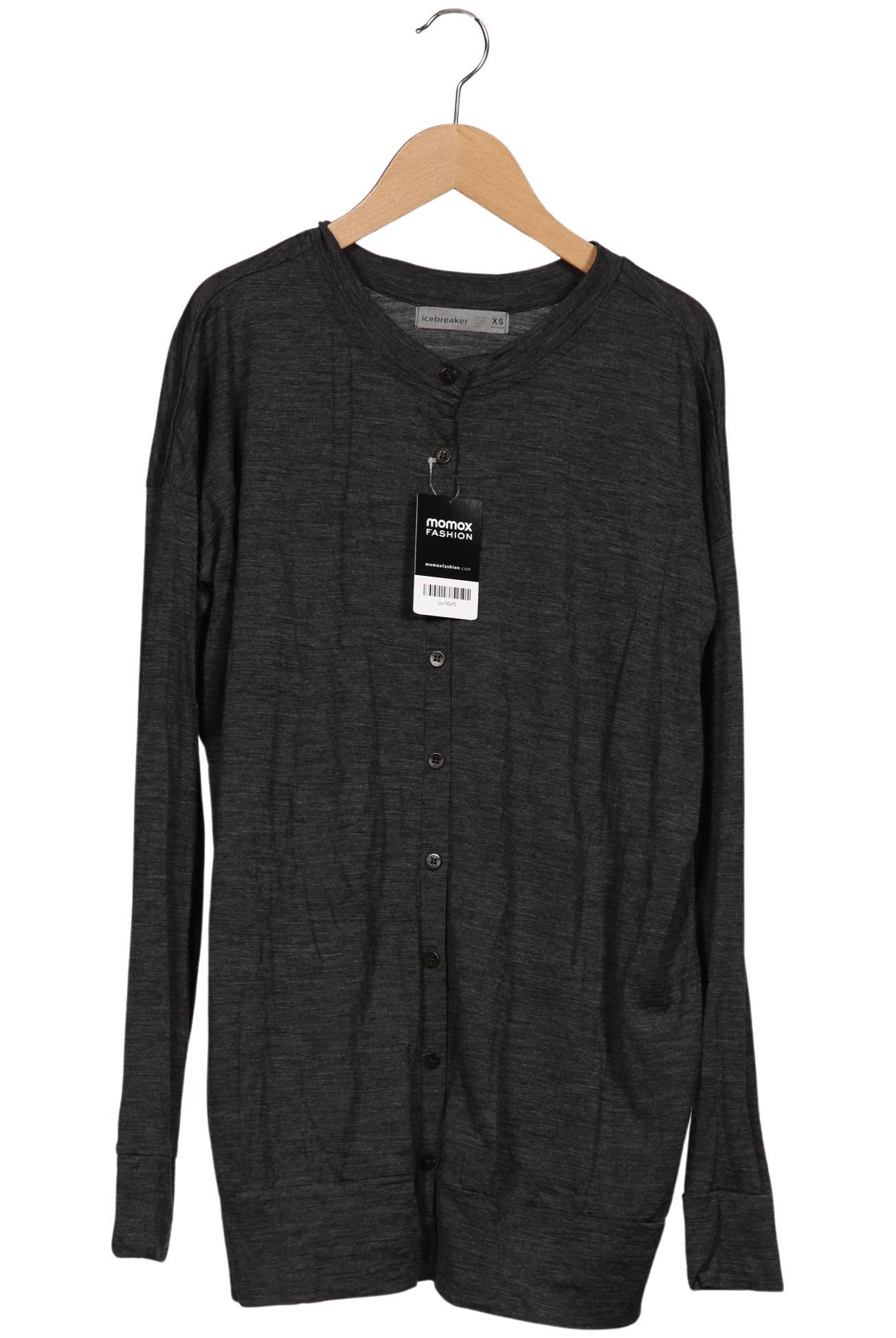 

Icebreaker Damen Strickjacke, grau, Gr. 34