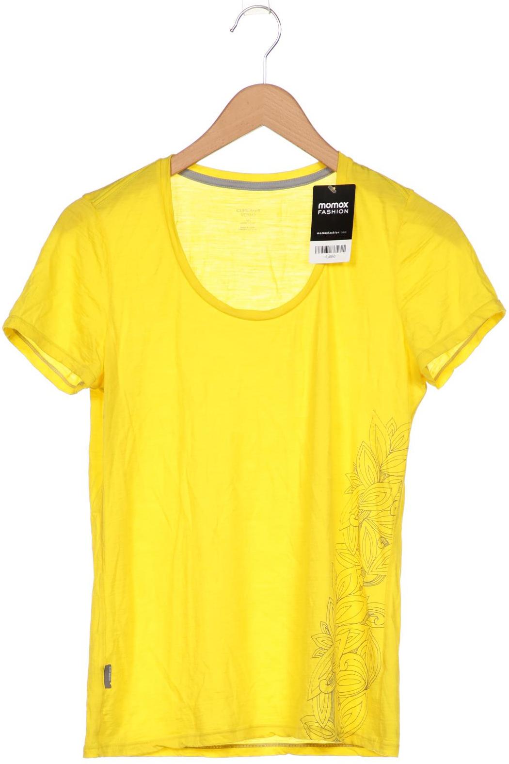 

Icebreaker Damen T-Shirt, gelb