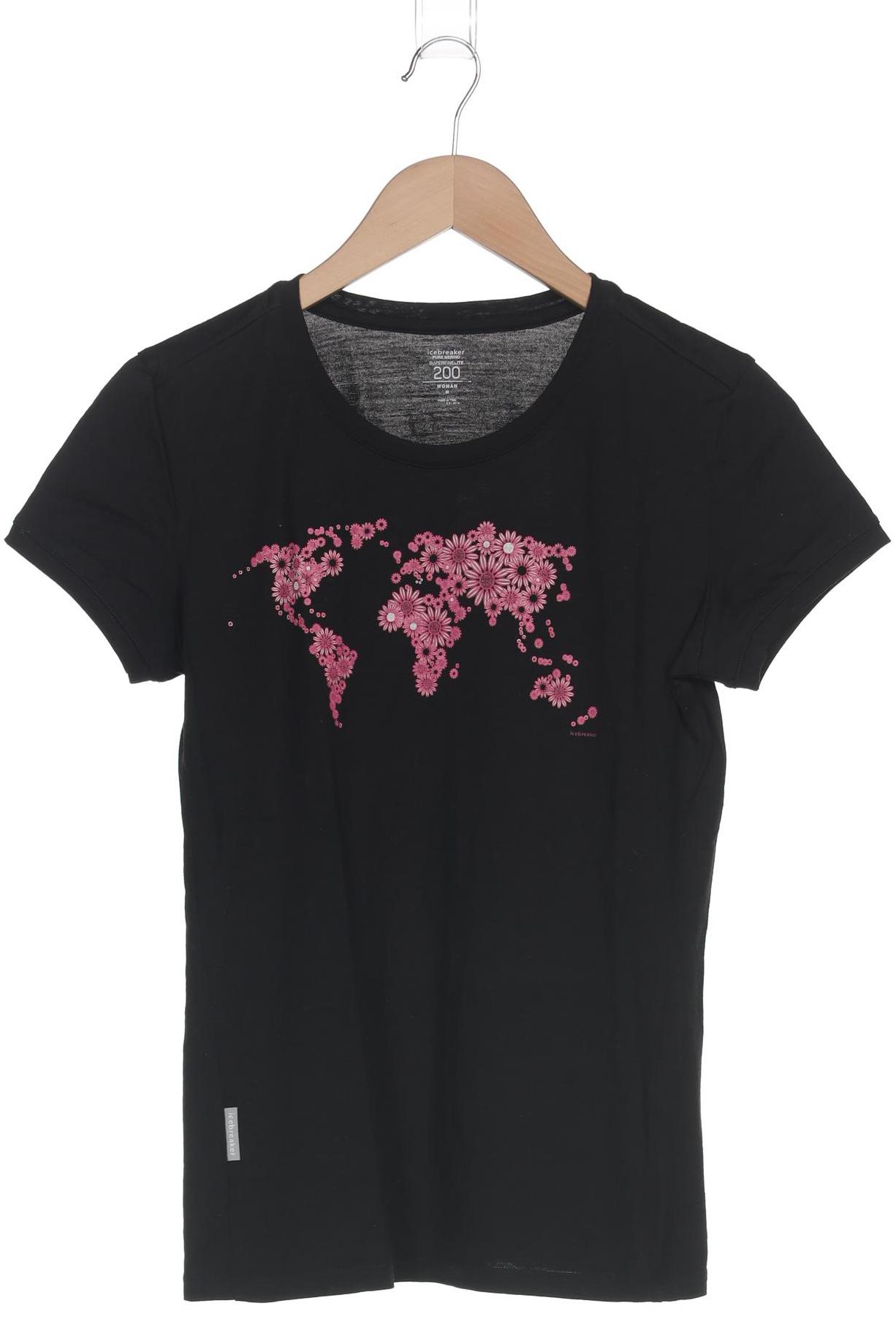 

Icebreaker Damen T-Shirt, schwarz, Gr. 38