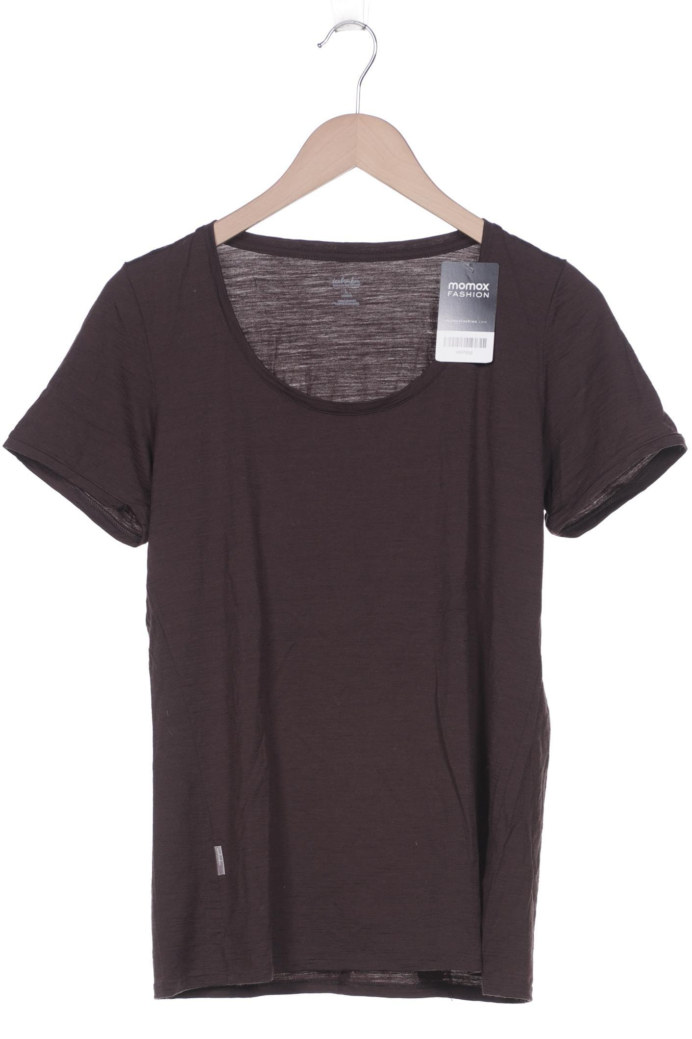

Icebreaker Damen T-Shirt, braun