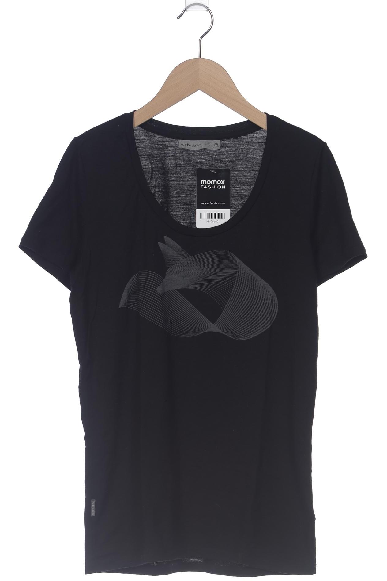 

Icebreaker Damen T-Shirt, schwarz, Gr. 38