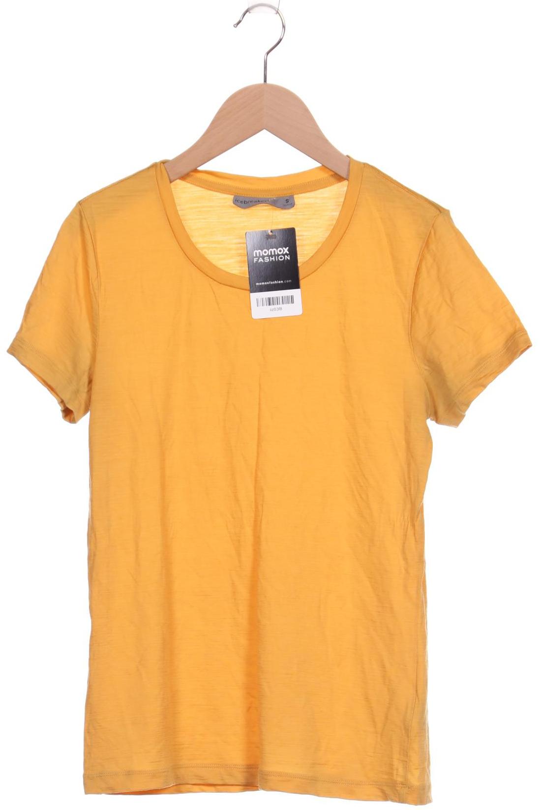 

Icebreaker Damen T-Shirt, gelb