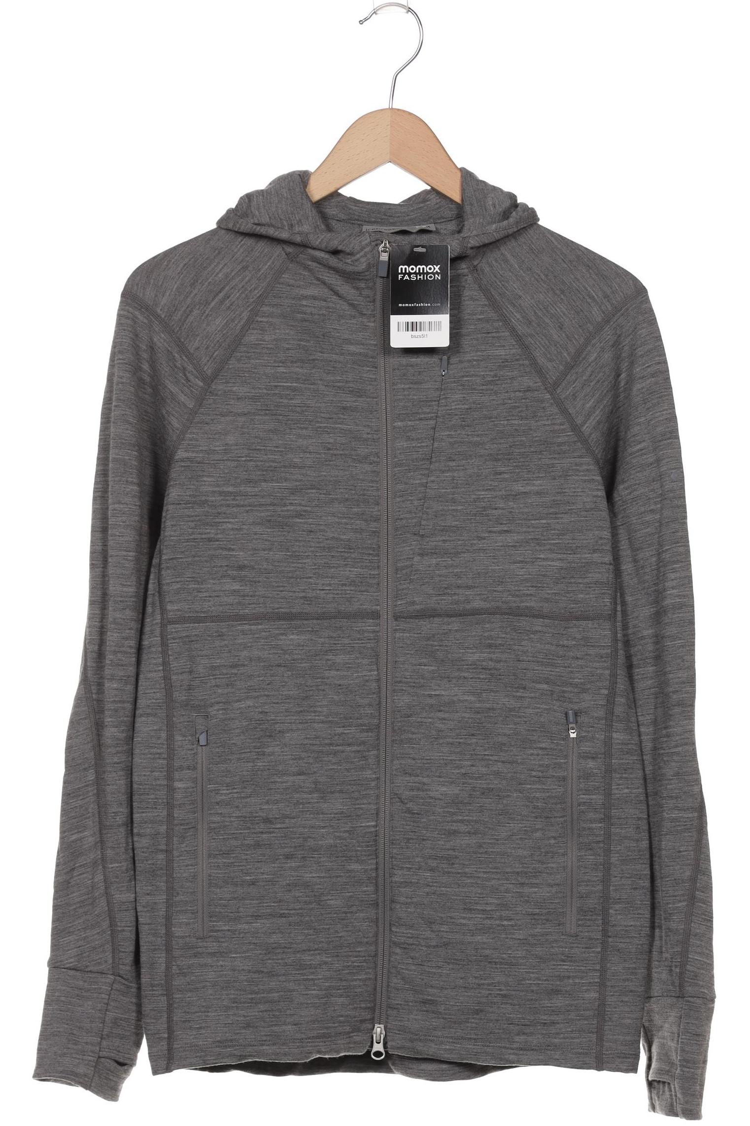 

Icebreaker Herren Kapuzenpullover, grau, Gr. 48