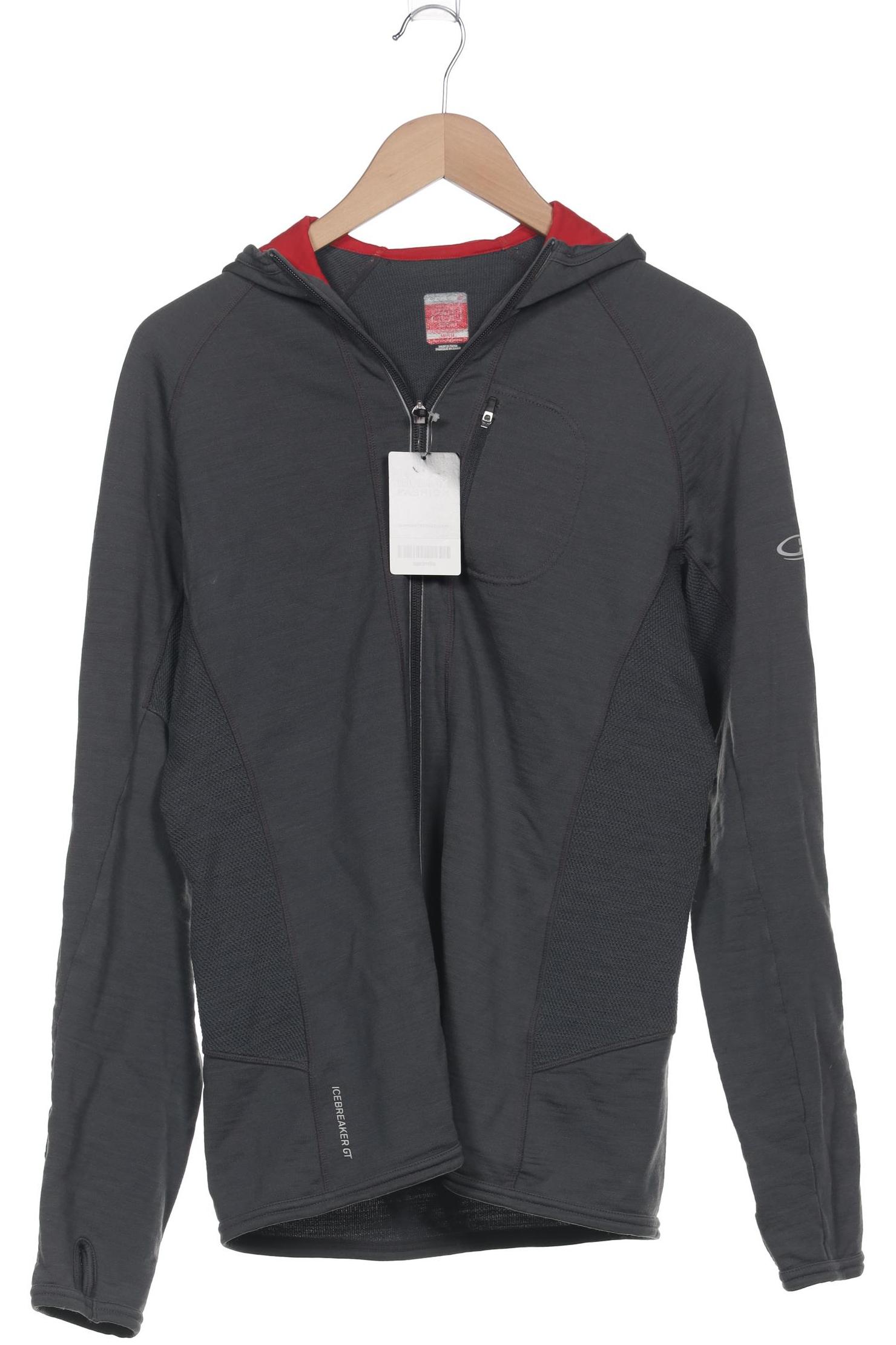 

Icebreaker Herren Kapuzenpullover, grau, Gr. 48