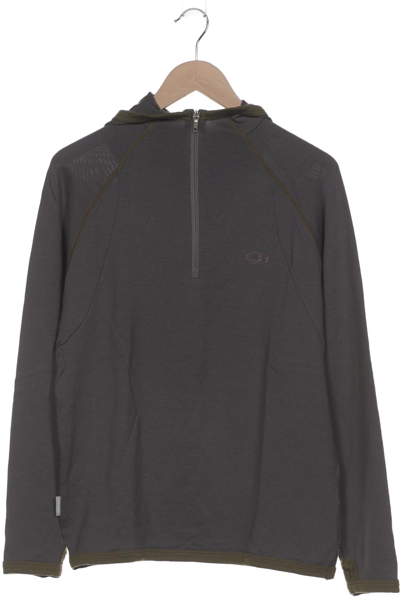 

Icebreaker Herren Kapuzenpullover, grau, Gr. 48