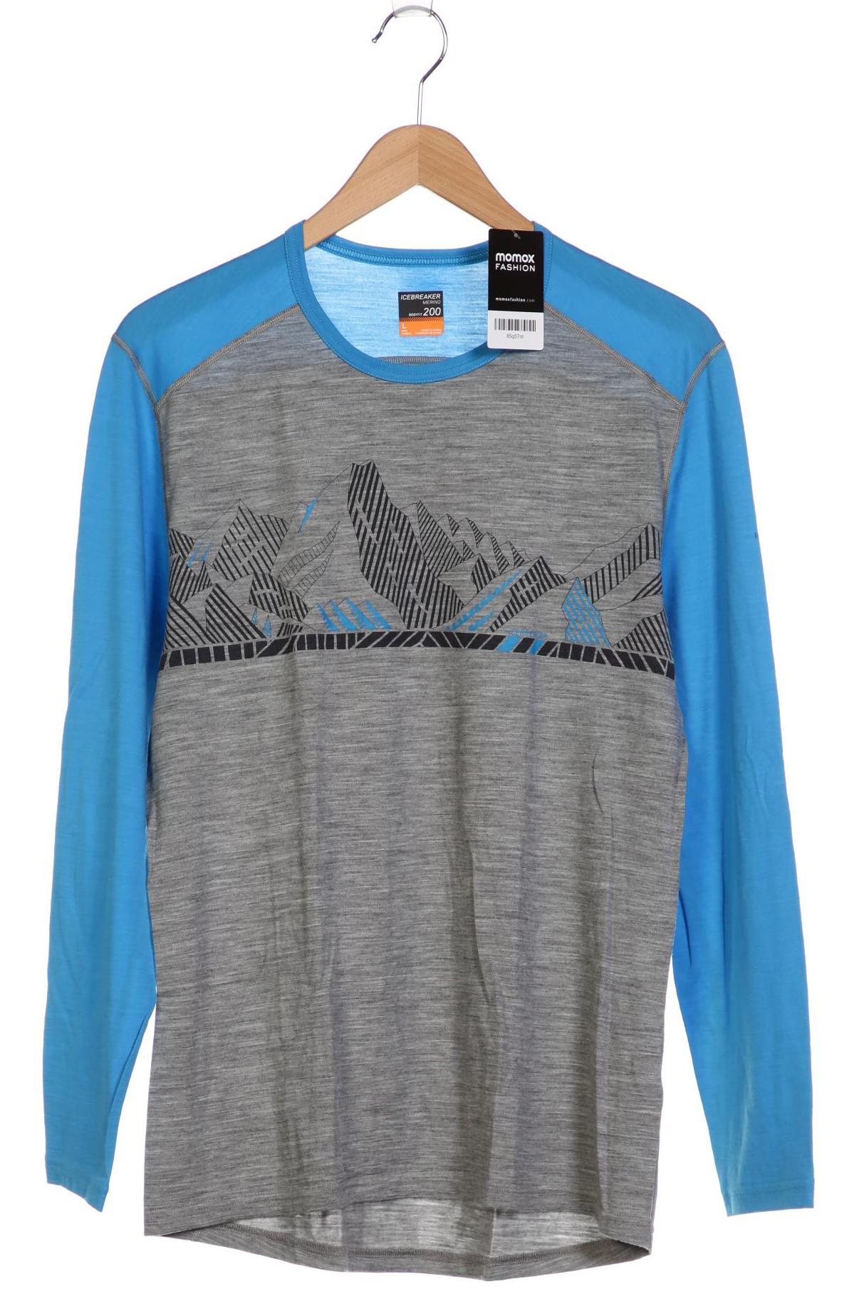 

Icebreaker Herren Langarmshirt, grau, Gr. 52