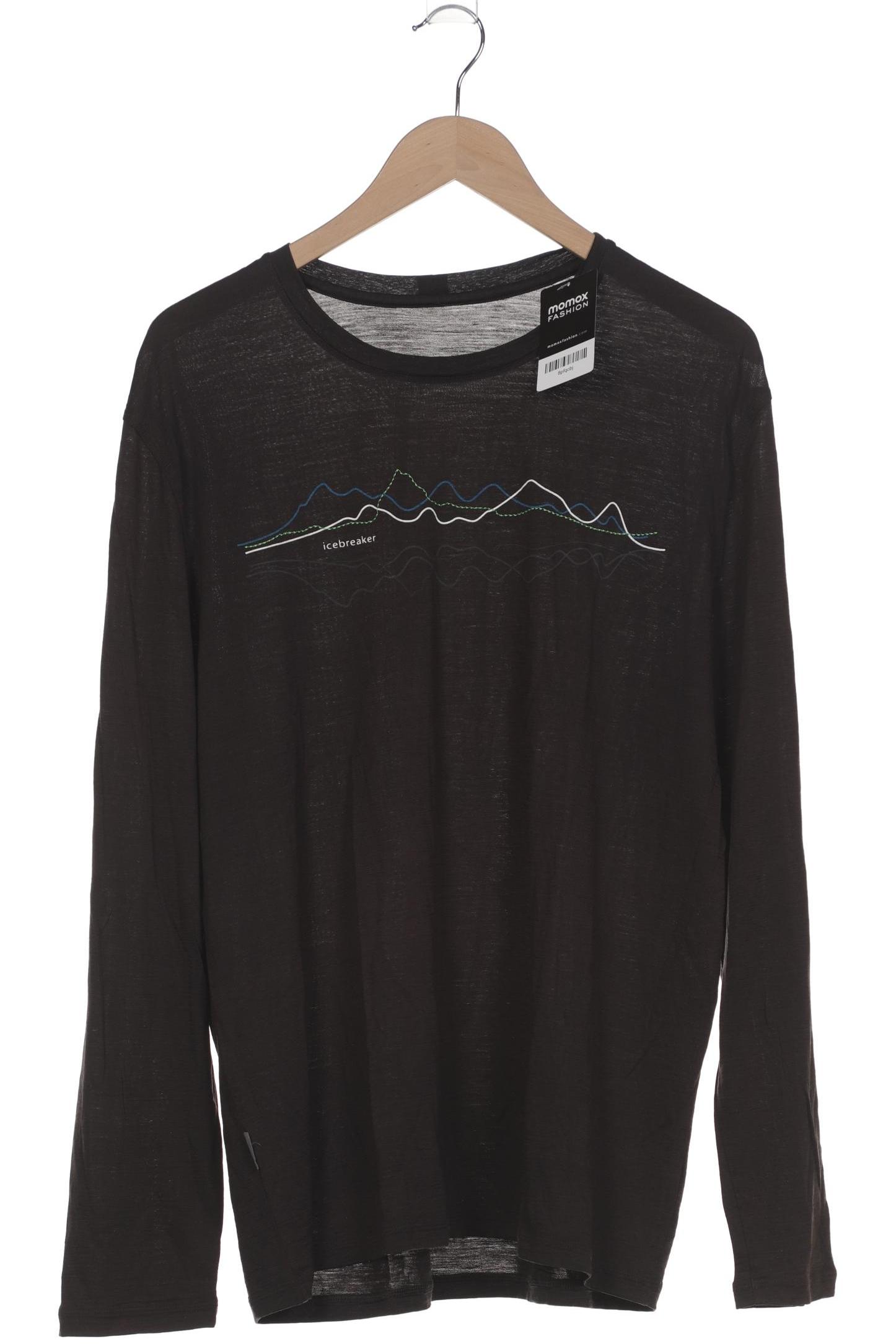 

Icebreaker Herren Langarmshirt, braun, Gr. 54