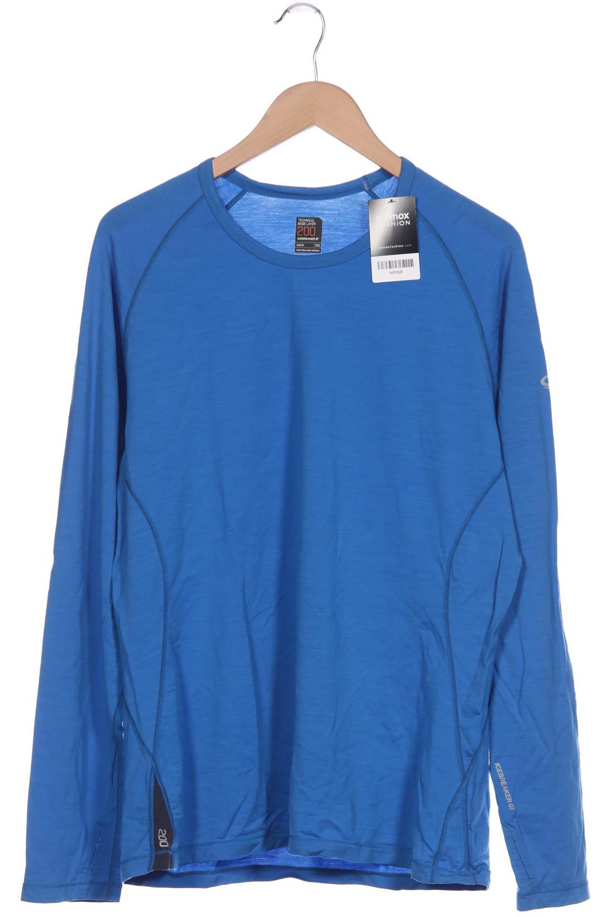 

Icebreaker Herren Langarmshirt, blau, Gr. 56