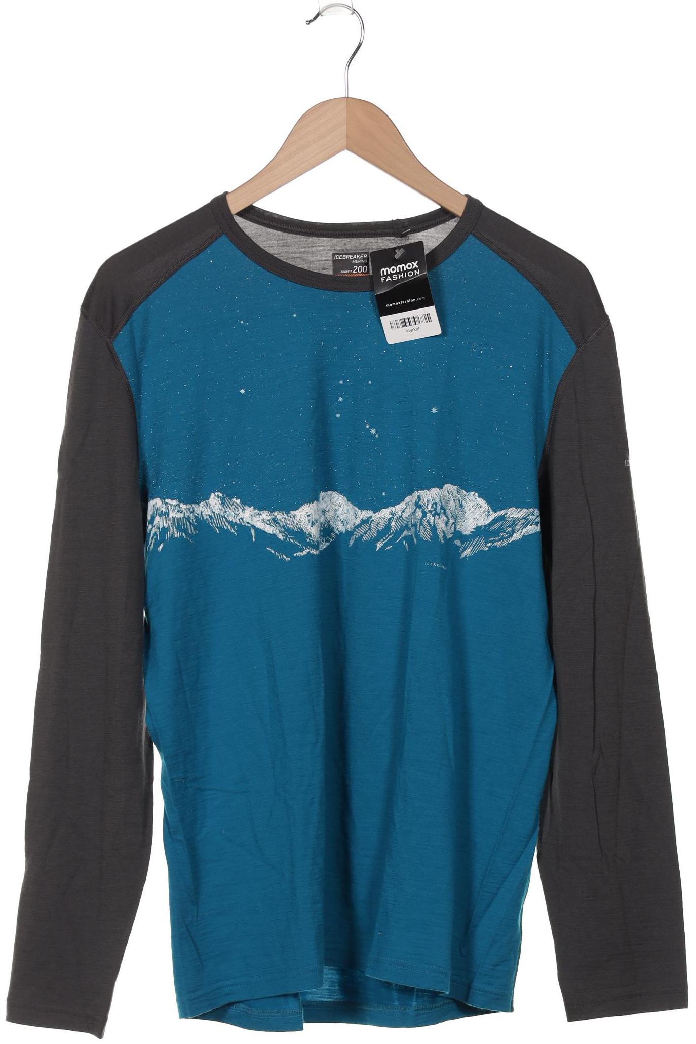 

Icebreaker Herren Langarmshirt, blau, Gr. 54
