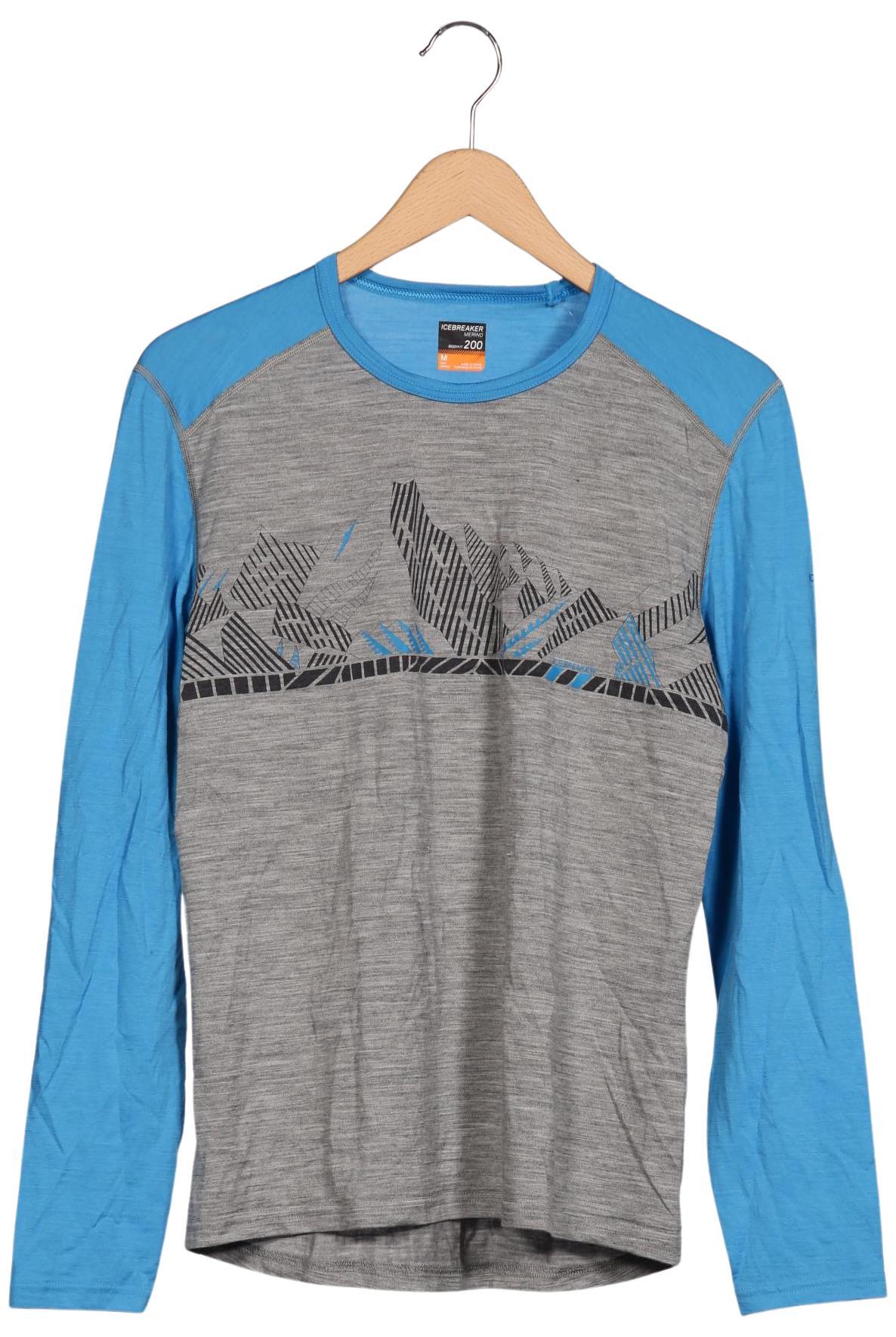 Thumbnail - Icebreaker Herren Langarmshirt, grau, Gr. 48