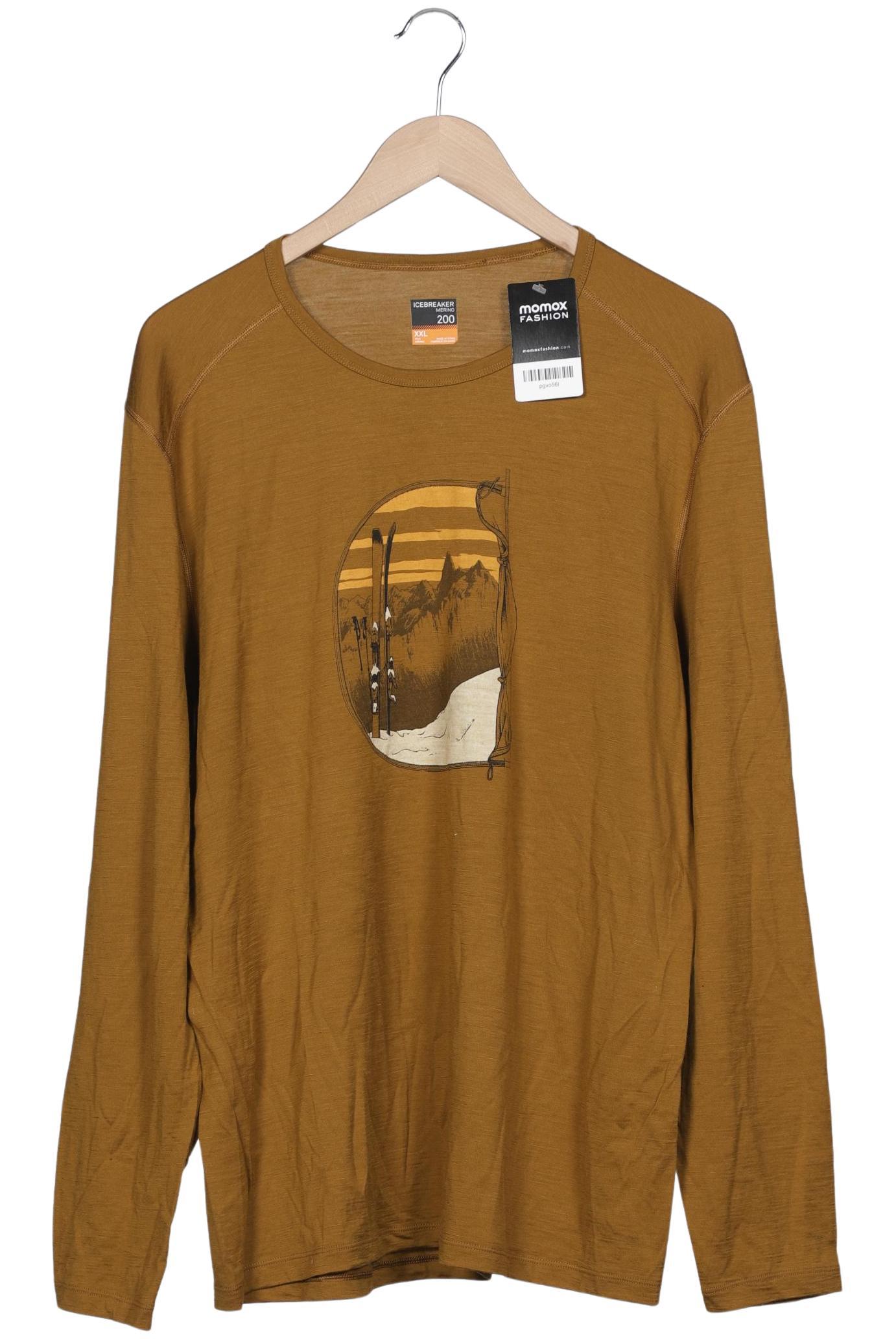 Thumbnail - Icebreaker Herren Langarmshirt, braun, Gr. 56