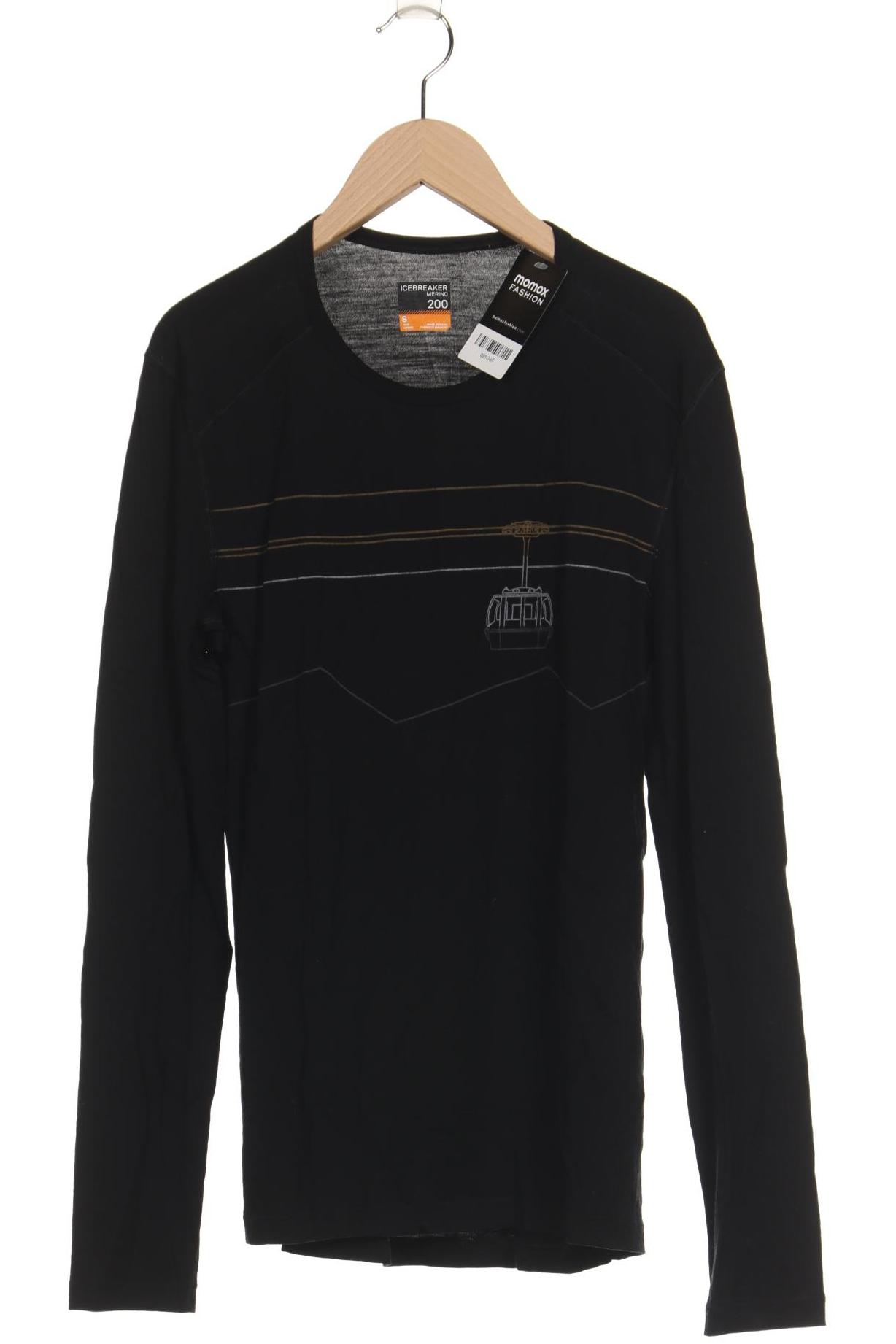 

Icebreaker Herren Langarmshirt, schwarz, Gr. 46