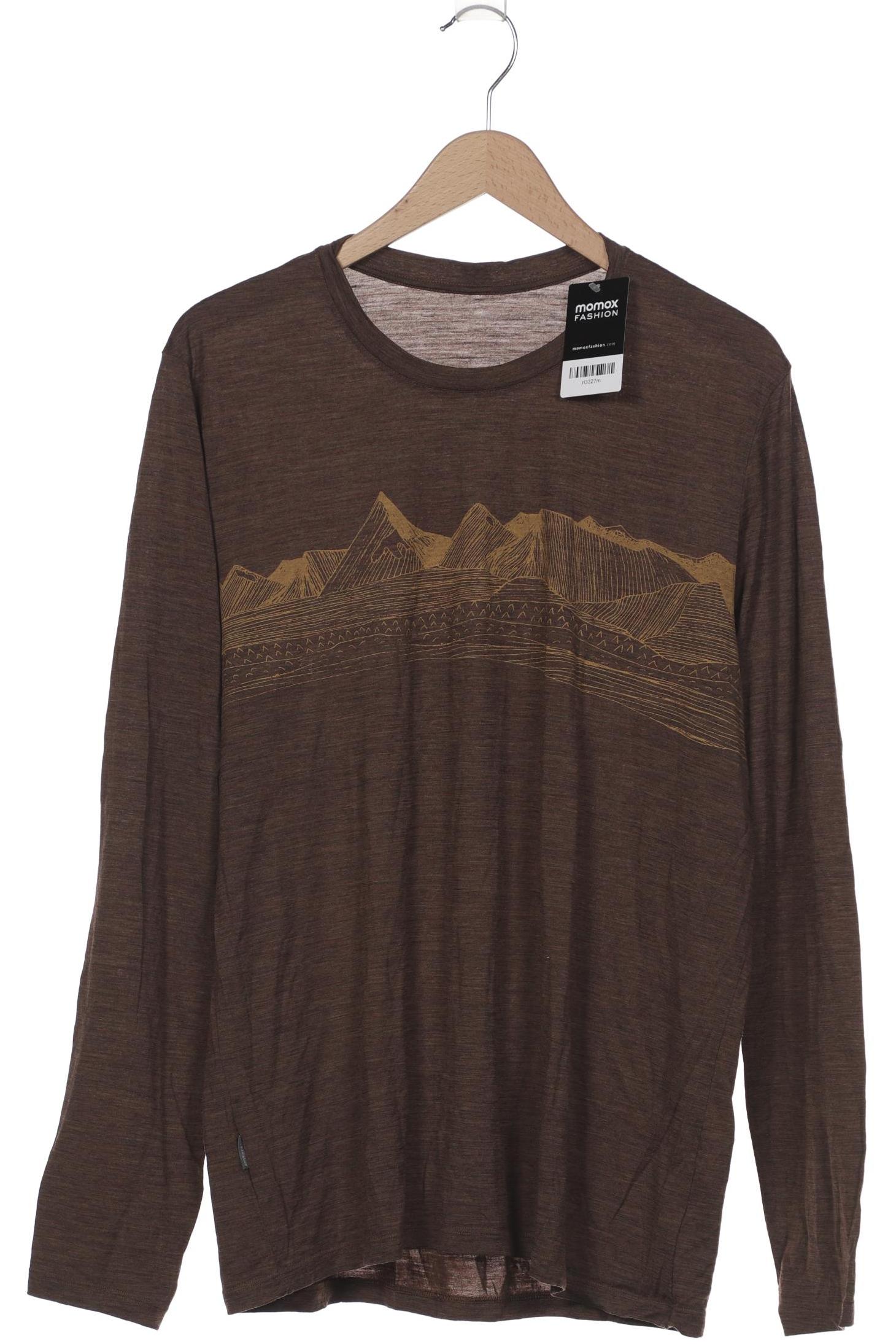 

Icebreaker Herren Langarmshirt, braun, Gr. 54