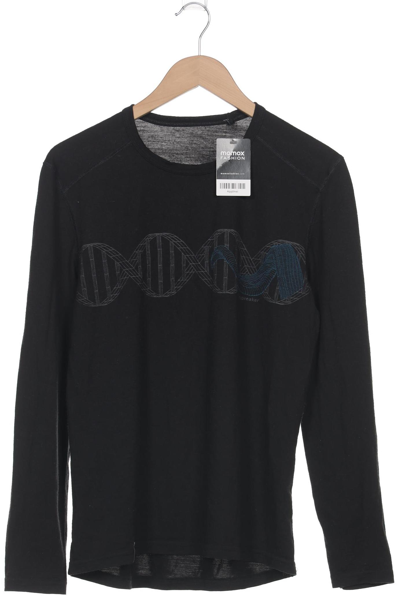 

Icebreaker Herren Langarmshirt, schwarz, Gr. 48